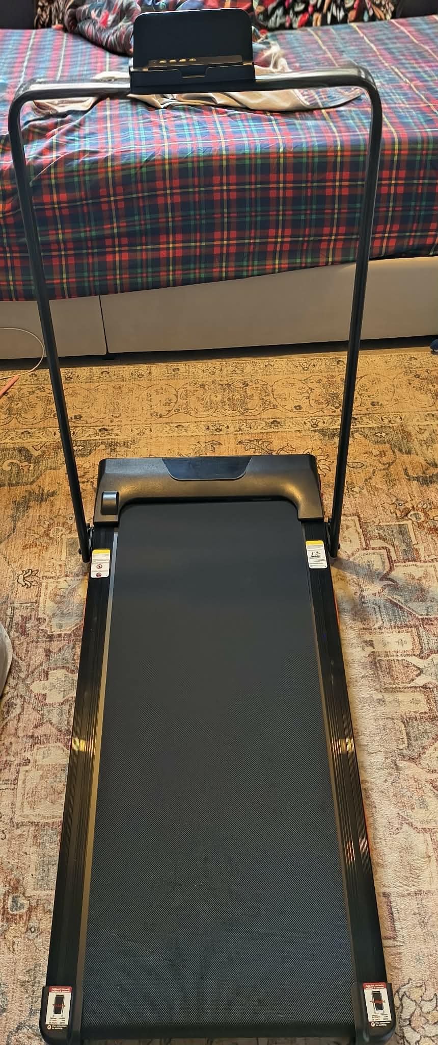 3-in-1 Foldable Treadmill with 300 LBS Capacity, 15% Walking Pad Treadmills for Home and Office customer photo 1