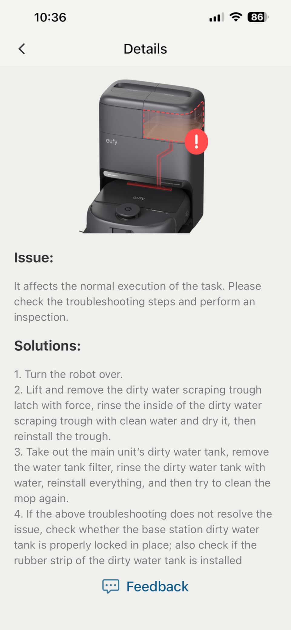 eufy C28 2026 New Robot Vacuum and Mop Combo, 15,000 Pa Suction, HydroJet Self Clean Roller Mop, Upgraded from X10 Pro, Zero-Tangle for Pet Hair, Auto Mop Washing&Drying, Self-Emptying&Refilling customer photo 2