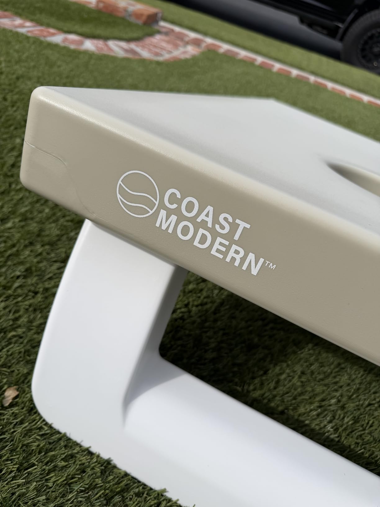 Coast Modern All Weather Cornhole Board Set - 4 x 2 ft Regulation Size - Premium Outdoor Game for Adults & Family customer photo 1