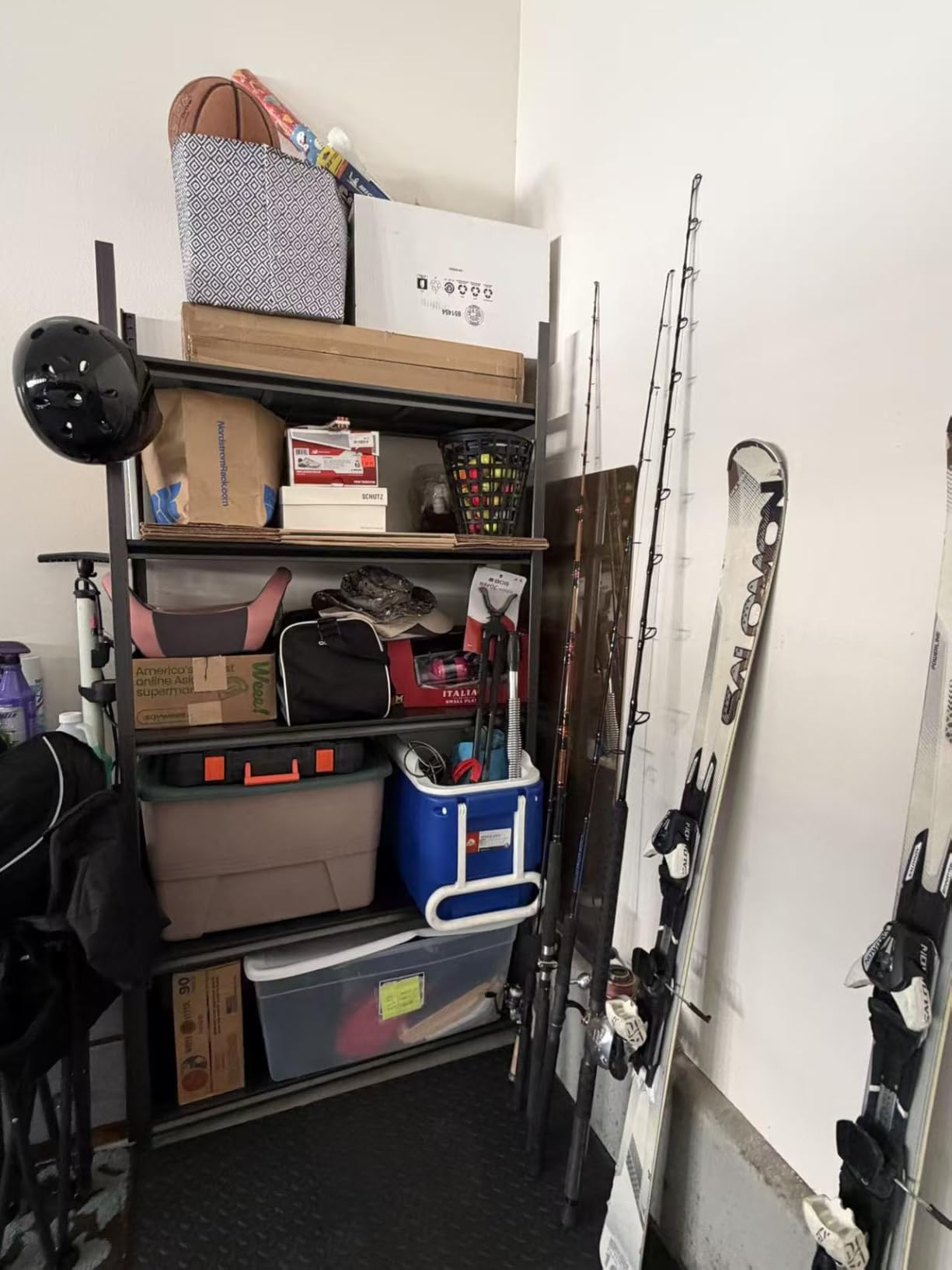 72''H x 40''W Garage Shelving, 5 Tier Heavy Duty Shelving, 2500 lbs Capacity Garage Storage Shelves customer photo 1