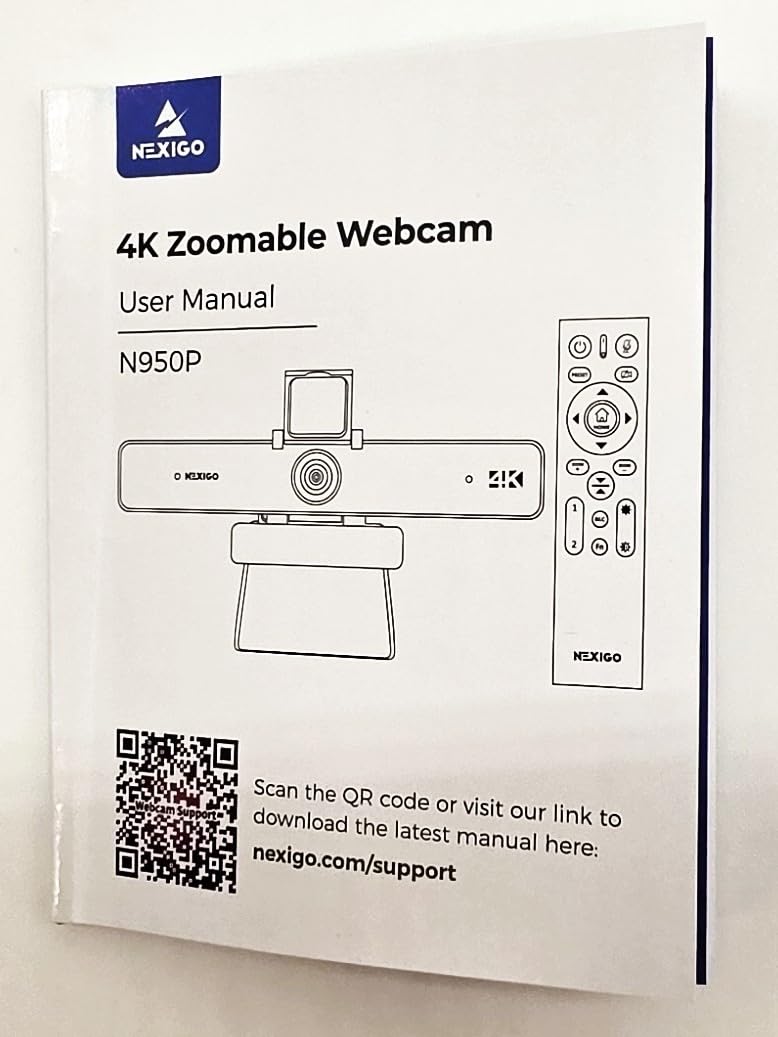 NexiGo N660P Pro 4K Webcam with Distortion-Free Lens, 1080p 60 fps Autofocus USB Streaming Camera, 3DNR, Noise-Canceling Mics customer photo 1