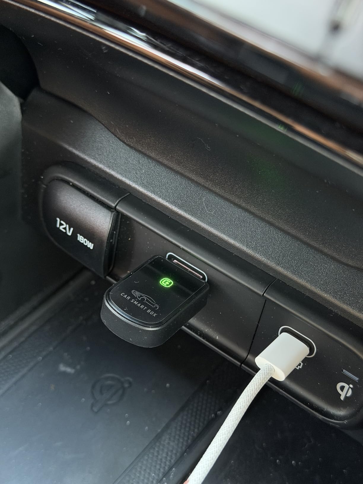 Wireless Carplay Adapter for iPhone Latest Upgrade, Tiny Bluetooth Dongle Convert Wired to Wireless for Apple Car Play Plug & Play, Zero-Lag Auto-Connect GPS Works With 2016+ Car(Matte Black) customer photo 2
