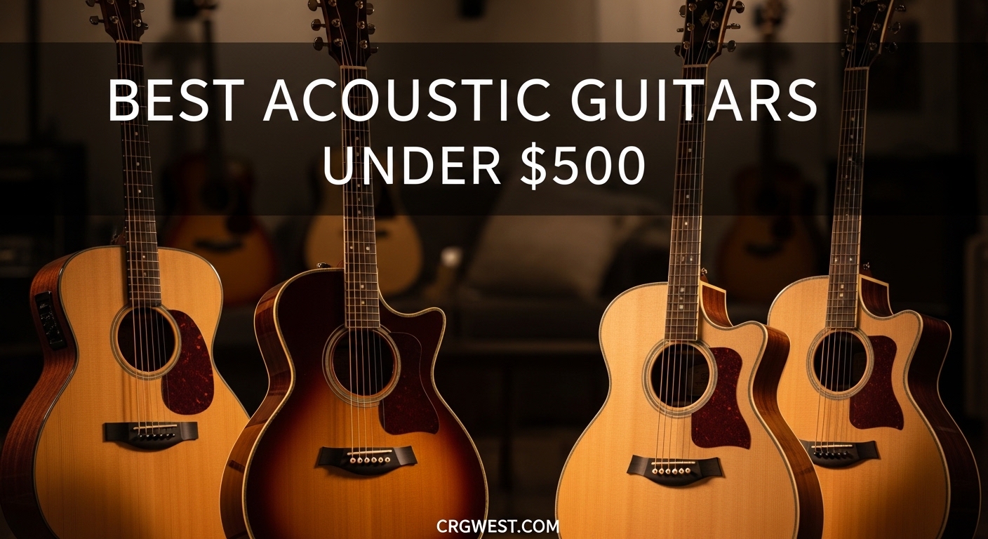 Best Acoustic Guitars Under $500