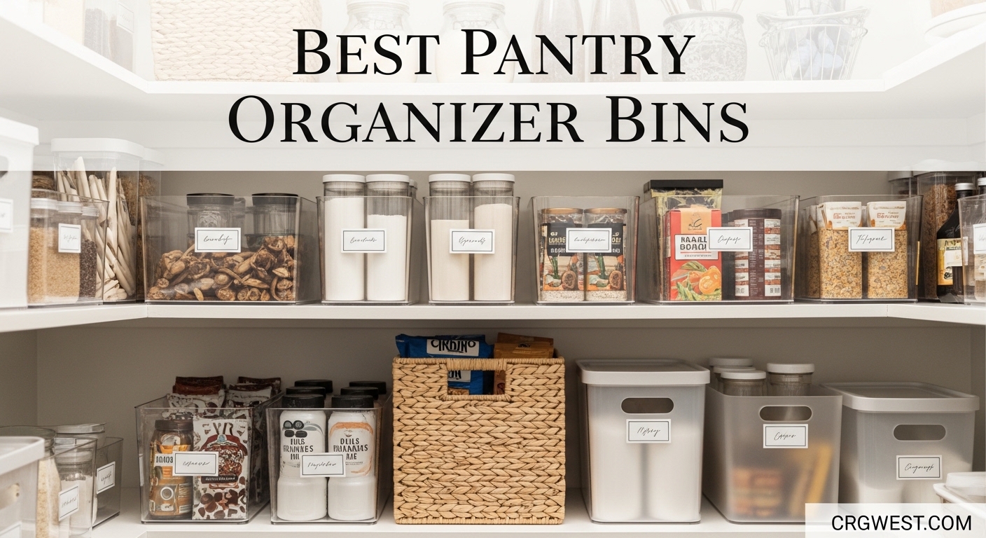 Best Pantry Organizer Bins