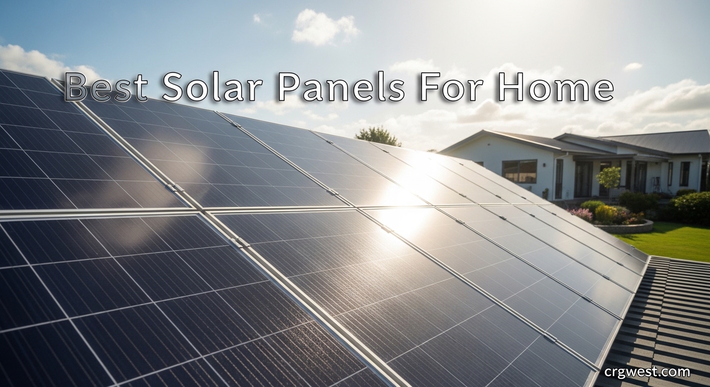 Best Solar Panels For Home