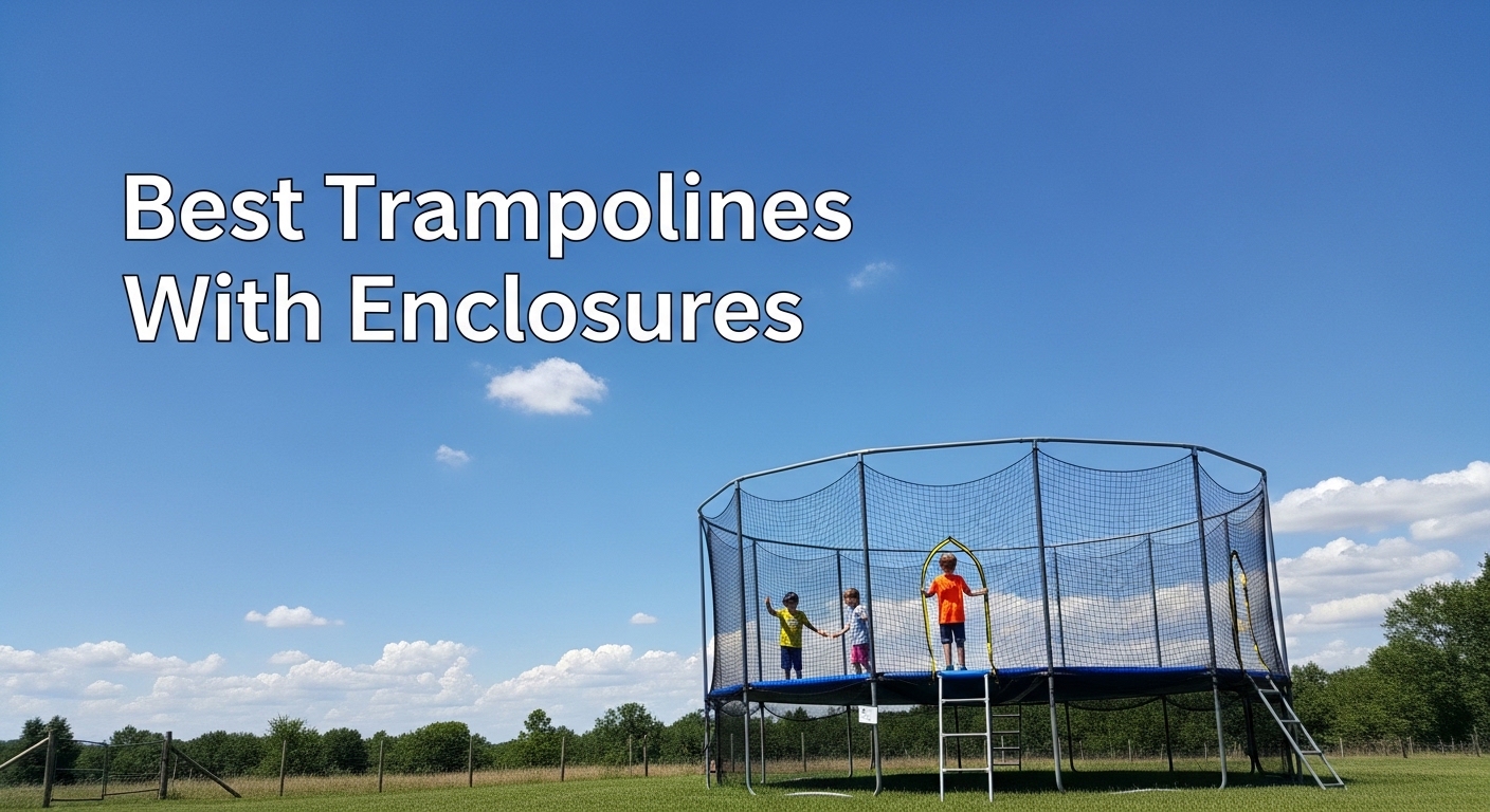 Best Trampolines With Enclosures