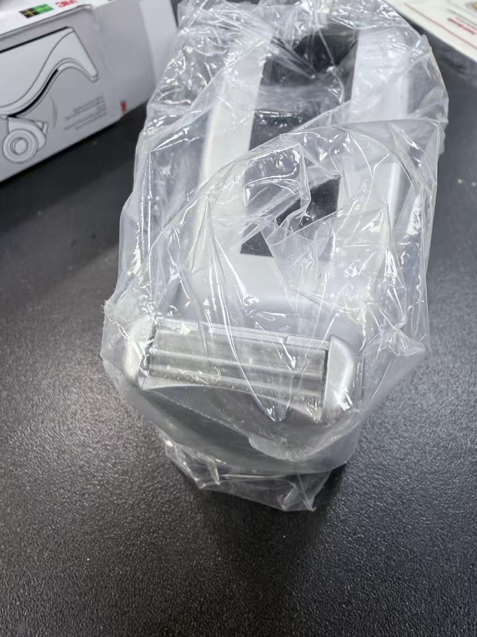 Scotch Desktop Tape Dispenser, Silvertech Two-Tone (C60-ST) customer photo 2