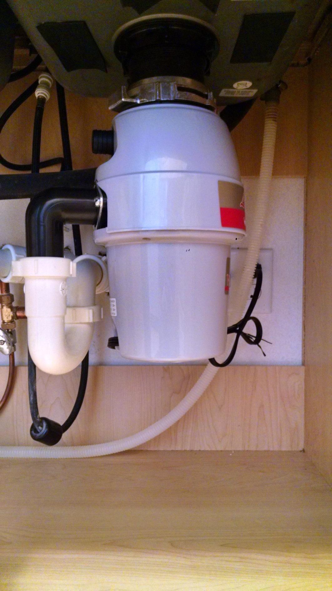 Waste King Garbage Disposal for Kitchen Sink with Power Cord, L-1001 customer photo 1