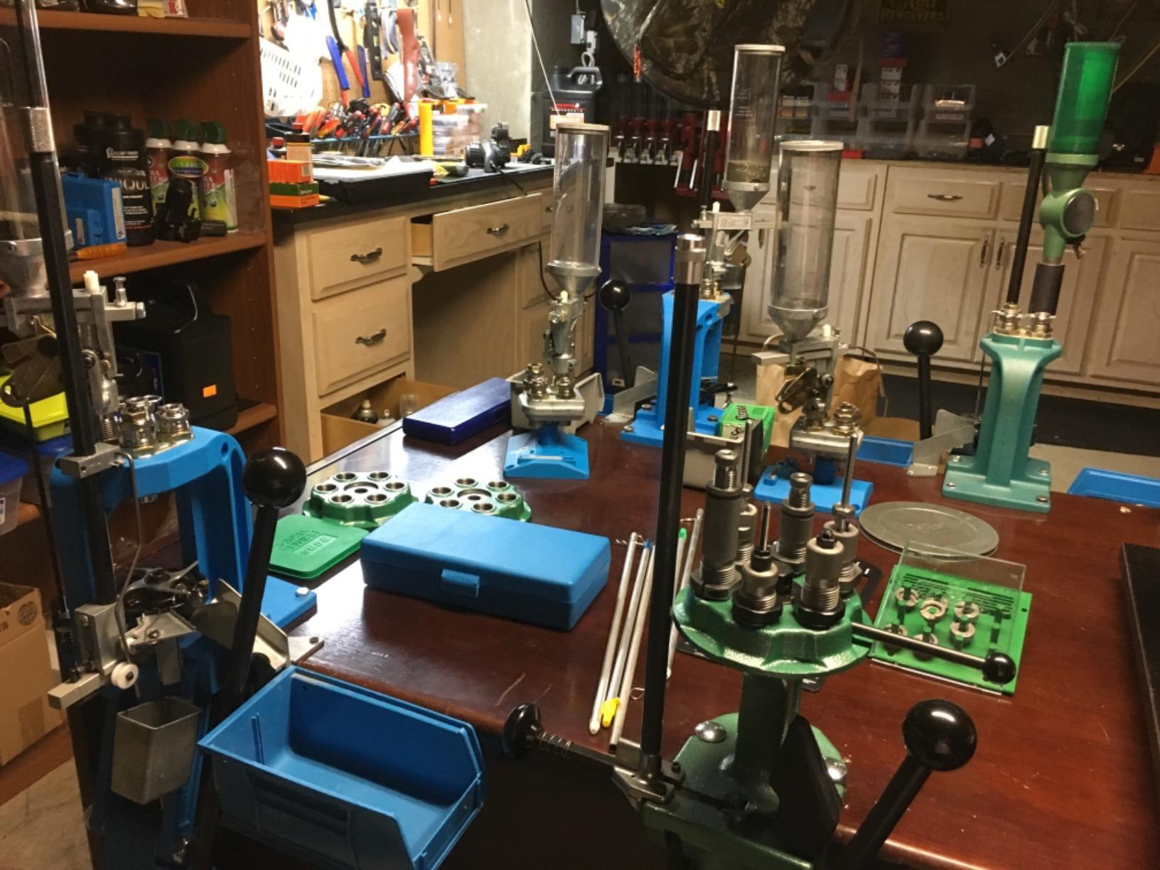 RCBS Turret Press - Cast Iron Reloading Press - Green customer photo 1
