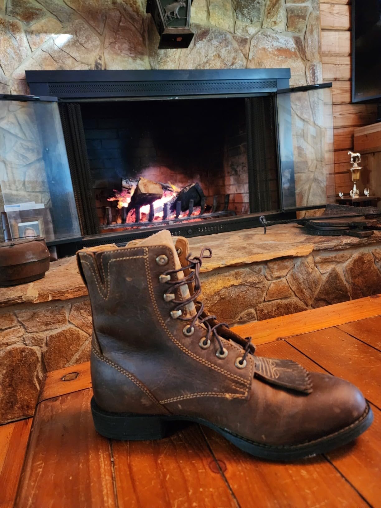 ARIAT Heritage Lacer II Boots - Women's Leather Ankle Work Boot customer photo 2