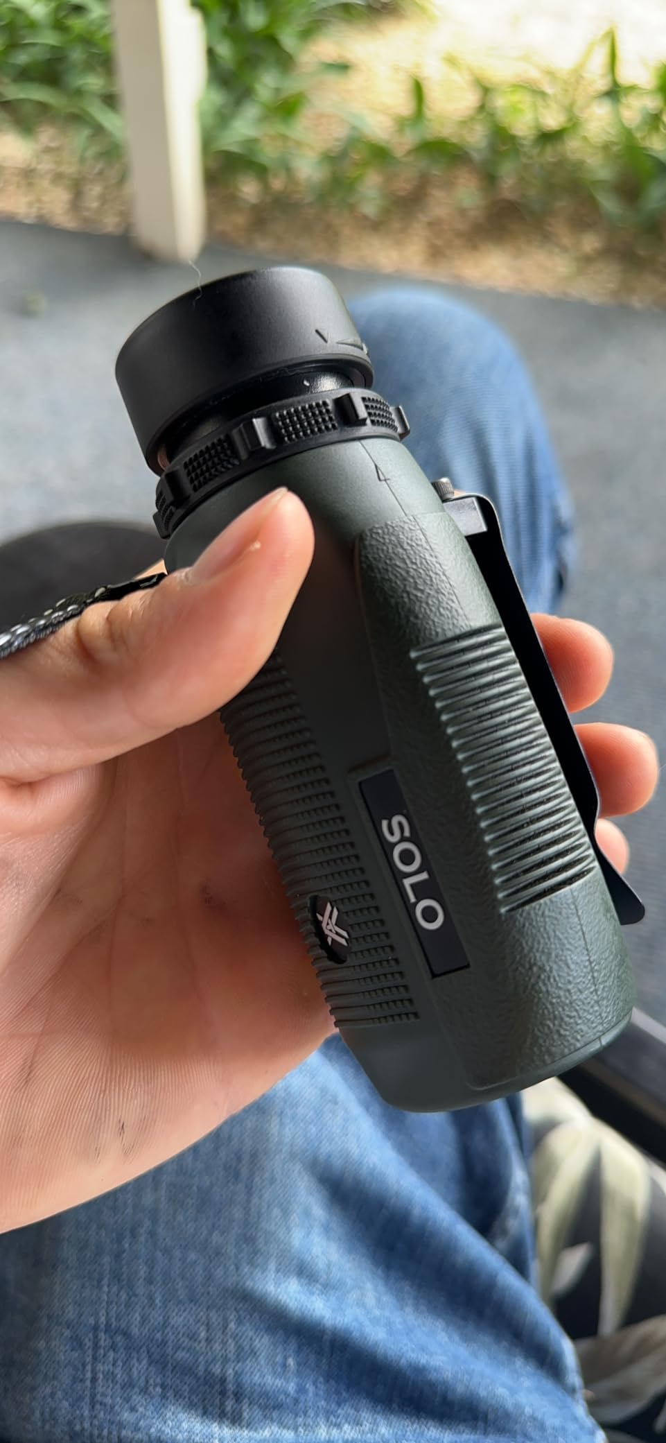 Vortex Optics Solo Monocular 10x25 - Adjustable Eyecup, Fully Multi-Coated Lenses, Rubber Armor, Non-Slip Grip, Fogproof, Waterproof customer photo 2