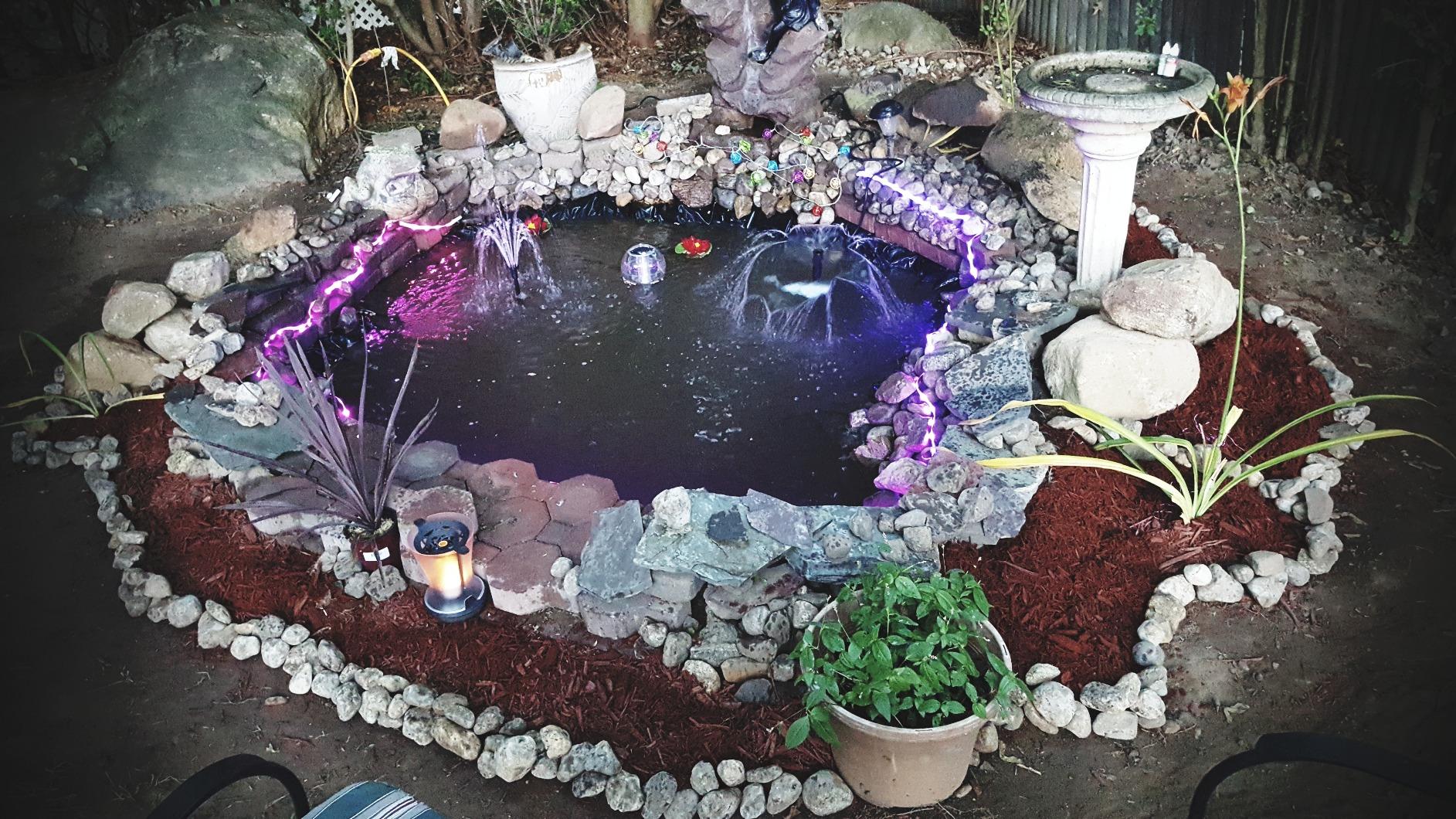 Koolatron 270 Gallon Pond Kit with Lighting, Black, (KSPK-270SL) customer photo 1