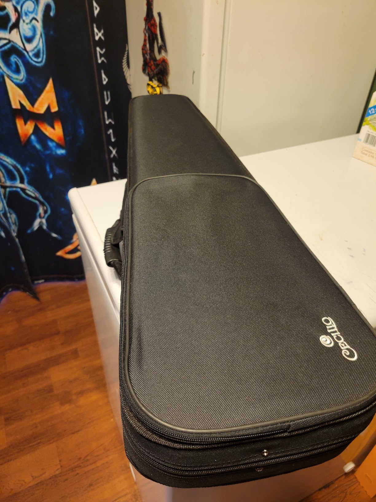 Cecilio Left-Handed Electric Violin - 1/2 Full Size Solid Maple Electric Silent Violin with Ebony Fittings, Ideal Gifts for Musicians & Music Enthusiasts, Yellow customer photo 1