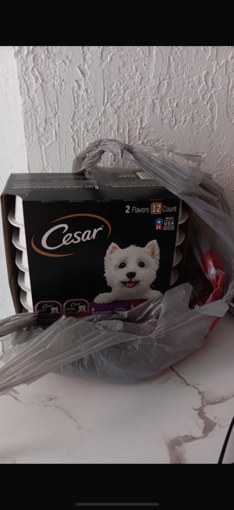 Cesar Classic Loaf in Sauce Wet Dog Food, Variety Pack (24 Count, 3.5 oz. Trays) customer photo 2