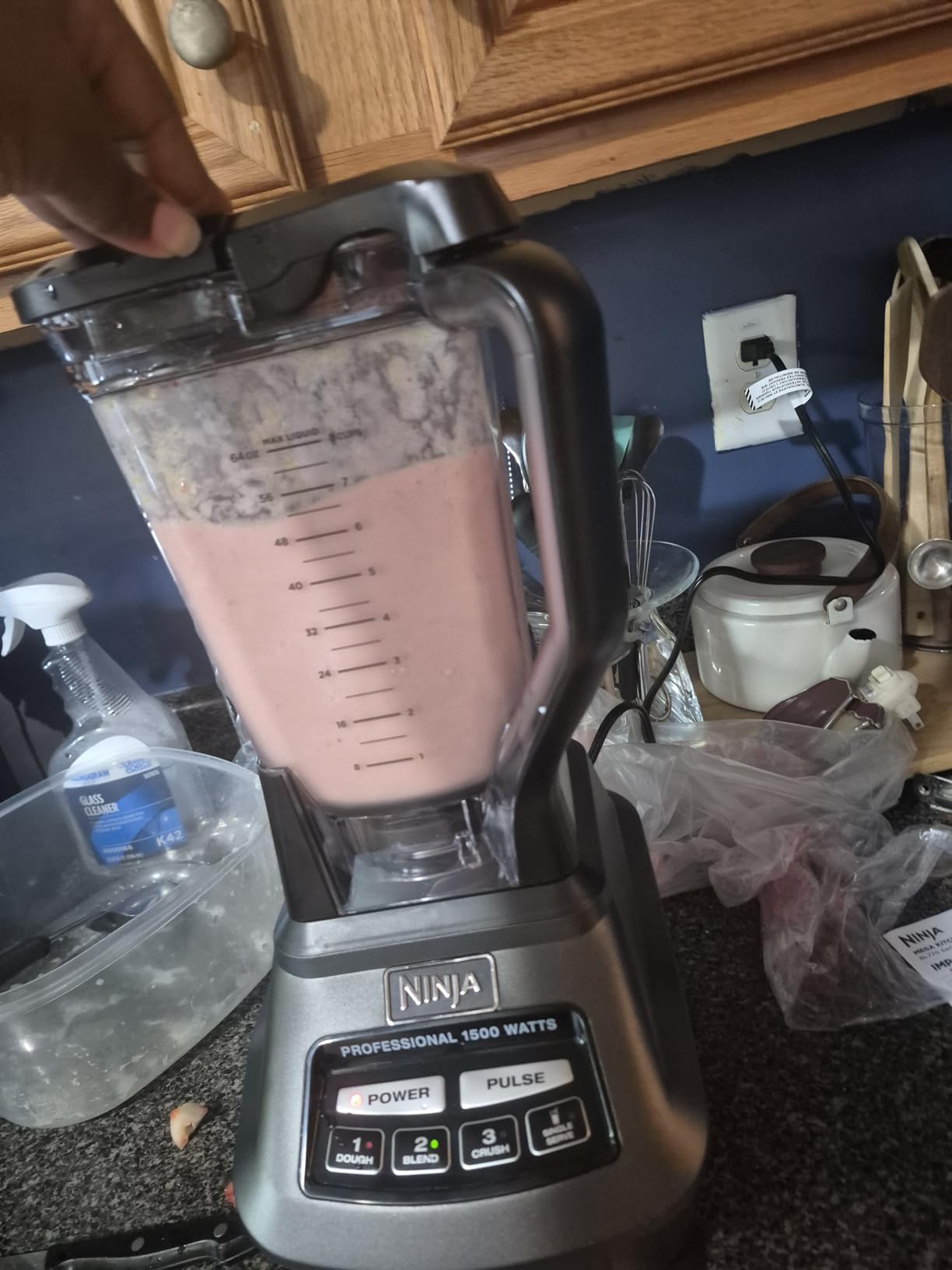 Ninja Kitchen System | All-in-One Food Processor & Blender for Smoothies | Includes Pitcher, (2) 16 oz. To-Go Cups & 8-Cup Bowl | 1500W | BL770 customer photo 1