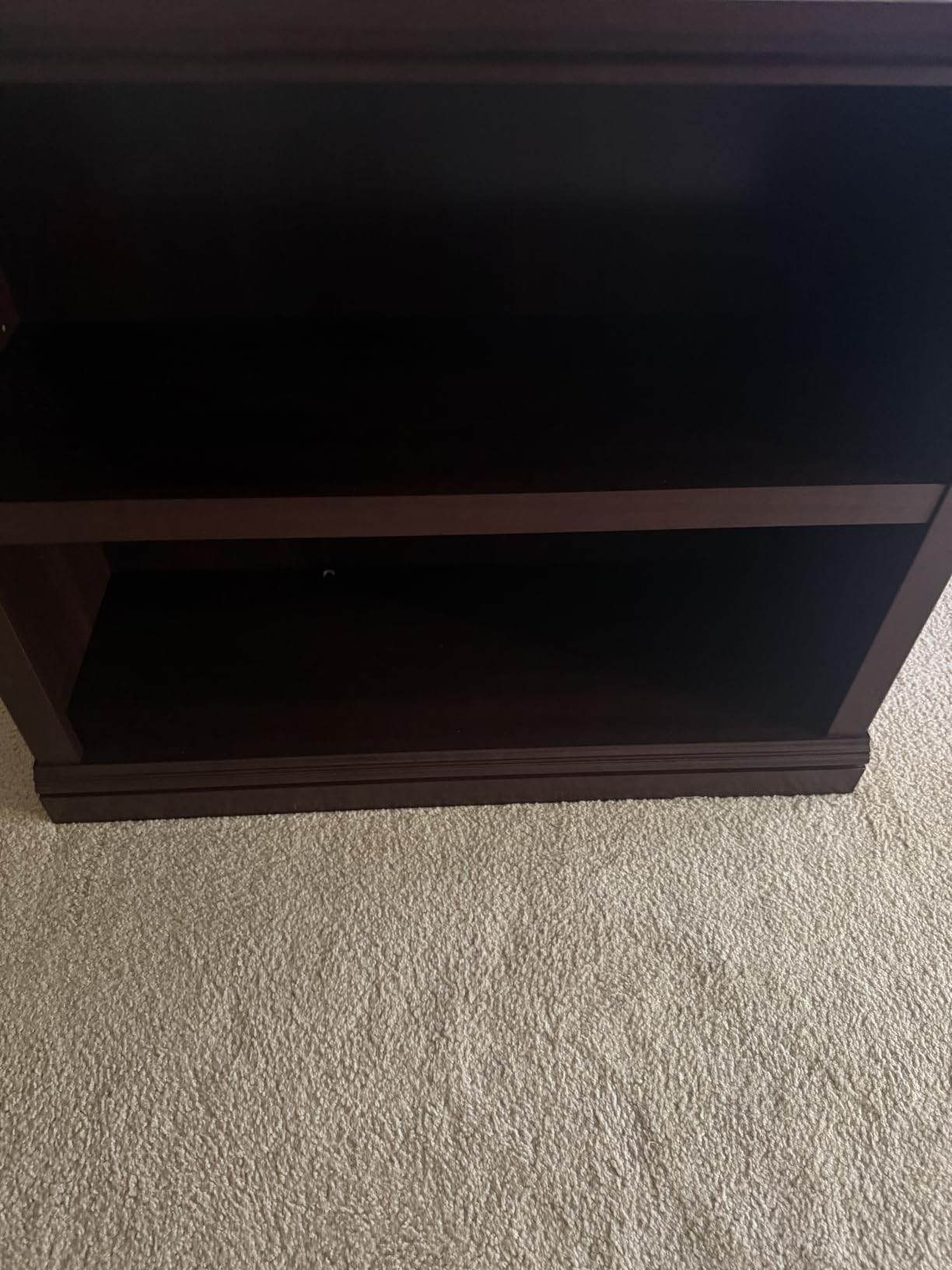 Sauder Miscellaneous Storage 2-Shelf Bookcase, book shelf, Select Cherry finish customer photo 1