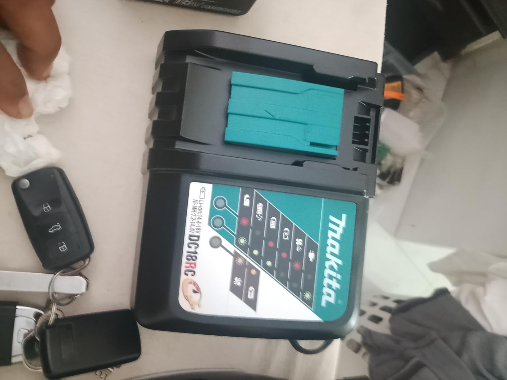Makita DC18RC 18V LXT Lithium-Ion Rapid Optimum Charger customer photo 1