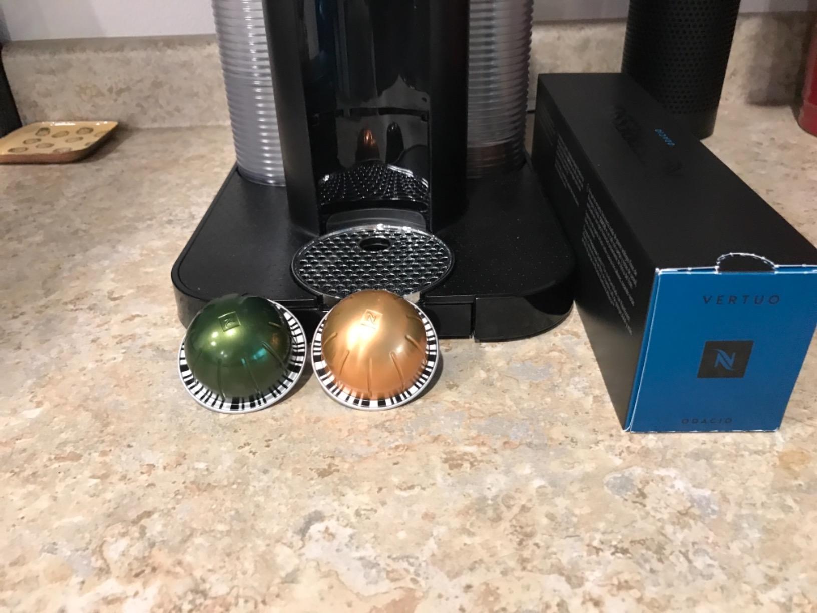Nespresso GCA1-US-CH-NE VertuoLine Coffee and Espresso Maker, Chrome customer photo 2