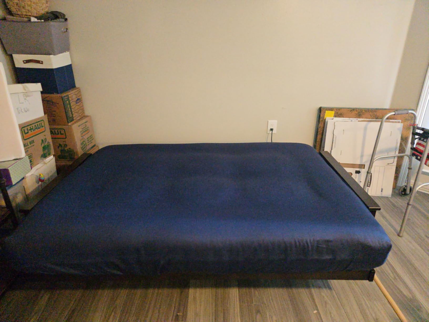 Royal Sleep Products by The Futon Factory | 10 inch Pocket Coil Futon Mattress - Khaki Color - Full Size - CertiPUR Certified Foam - Made in USA - Frame Not Included customer photo 2