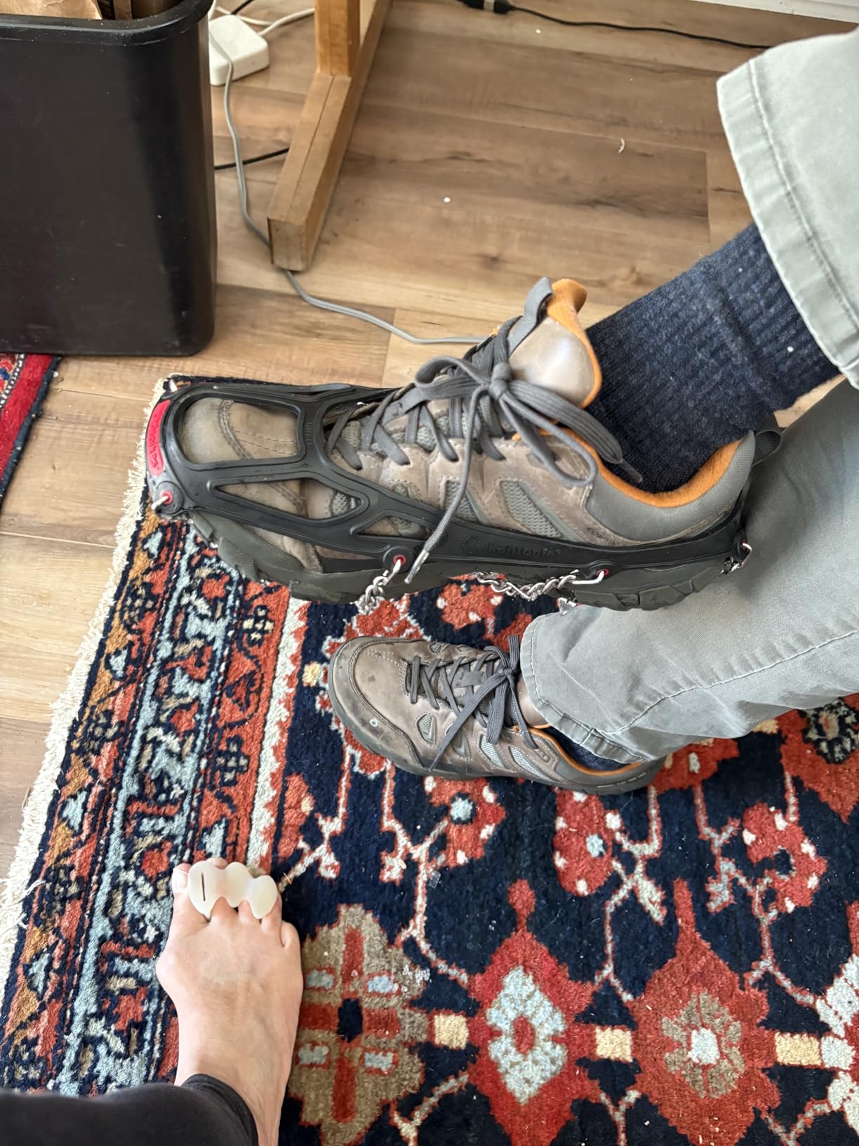 Kahtoola MICROspikes Footwear Traction for Winter Trail Hiking & Ice Mountaineering customer photo 2