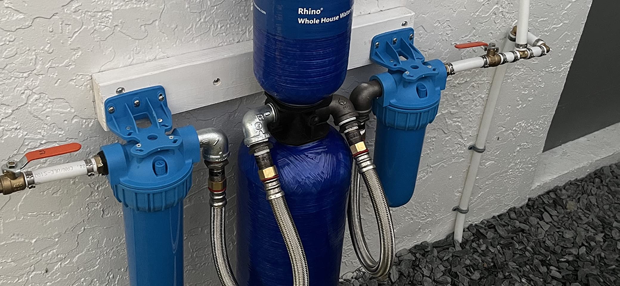 Aquasana Whole House Water Filter System | 1,000,000 Gallons | Carbon & KDF Media | Reduces 97% Chlorine & Sediment | Includes Pre- and Post-Filters | Rhino EQ-1000 customer photo 2