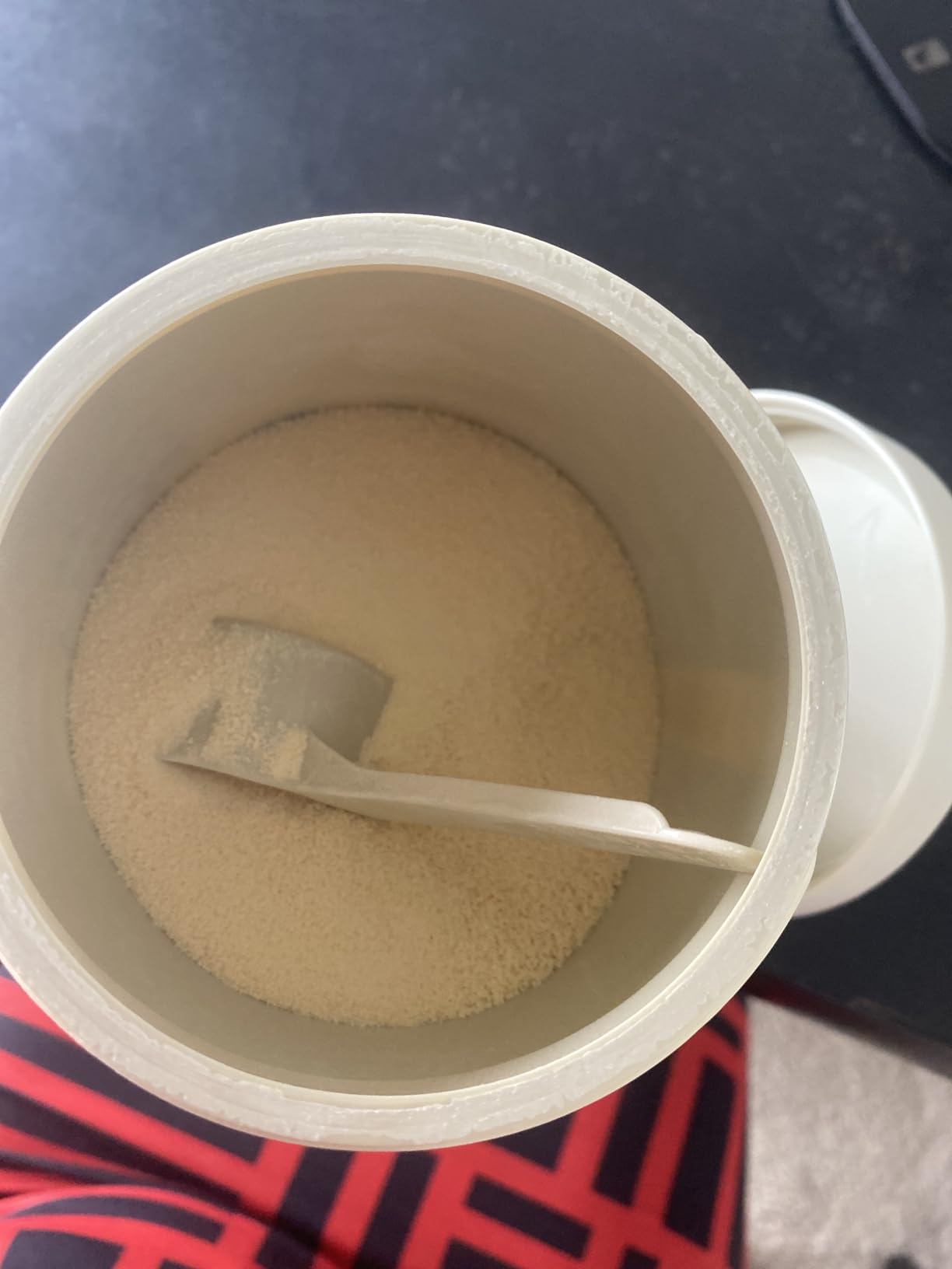 Sports Research Collagen Peptides Protein Powder, 16oz (Unflavored) | 11g Grass-Fed Collagen, 10g Protein & 18 Amino Acids per Scoop - Hair, Skin & Joint Support - Hydrolyzed for Easy Mixing customer photo 1
