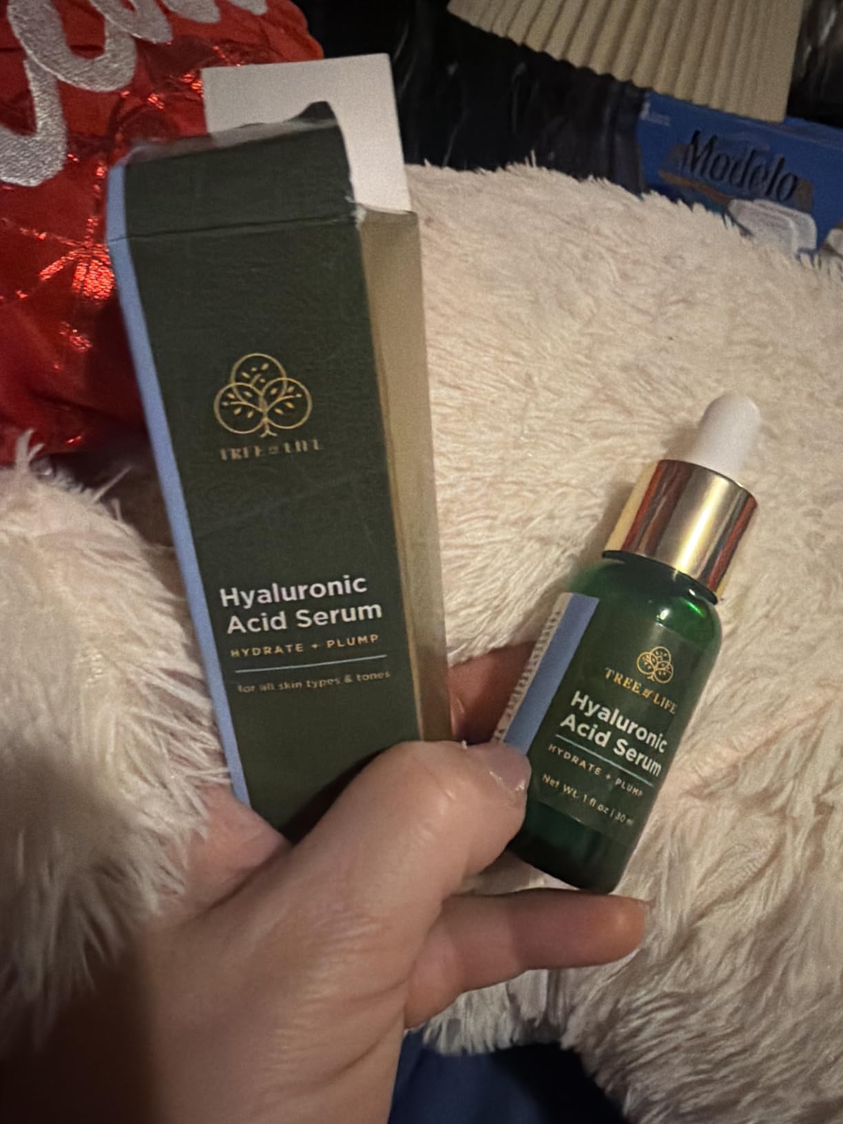 Tree of Life Face Serum Set - Vitamin C, Retinol & Hyaluronic Acid for Brightening, Firming & Hydrating - Anti Aging Skin Care Set - Dermatologist Tested - 1 Fl Oz (Pack of 3) customer photo 2
