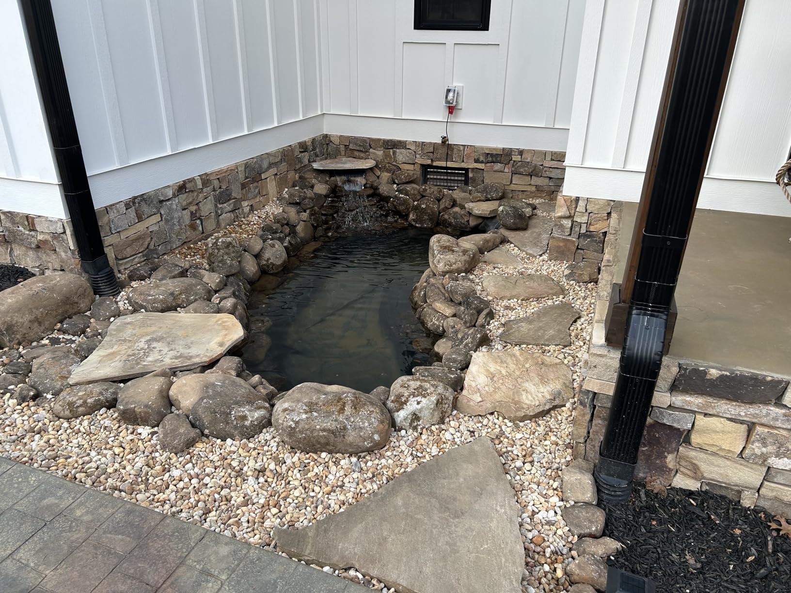 HALF OFF PONDS Simply Ponds 1,200 GPH Submersible Pump Pond Kit with 10' x 15' EPDM Rubber Pond Liner for Water Garden & Koi Pond customer photo 1