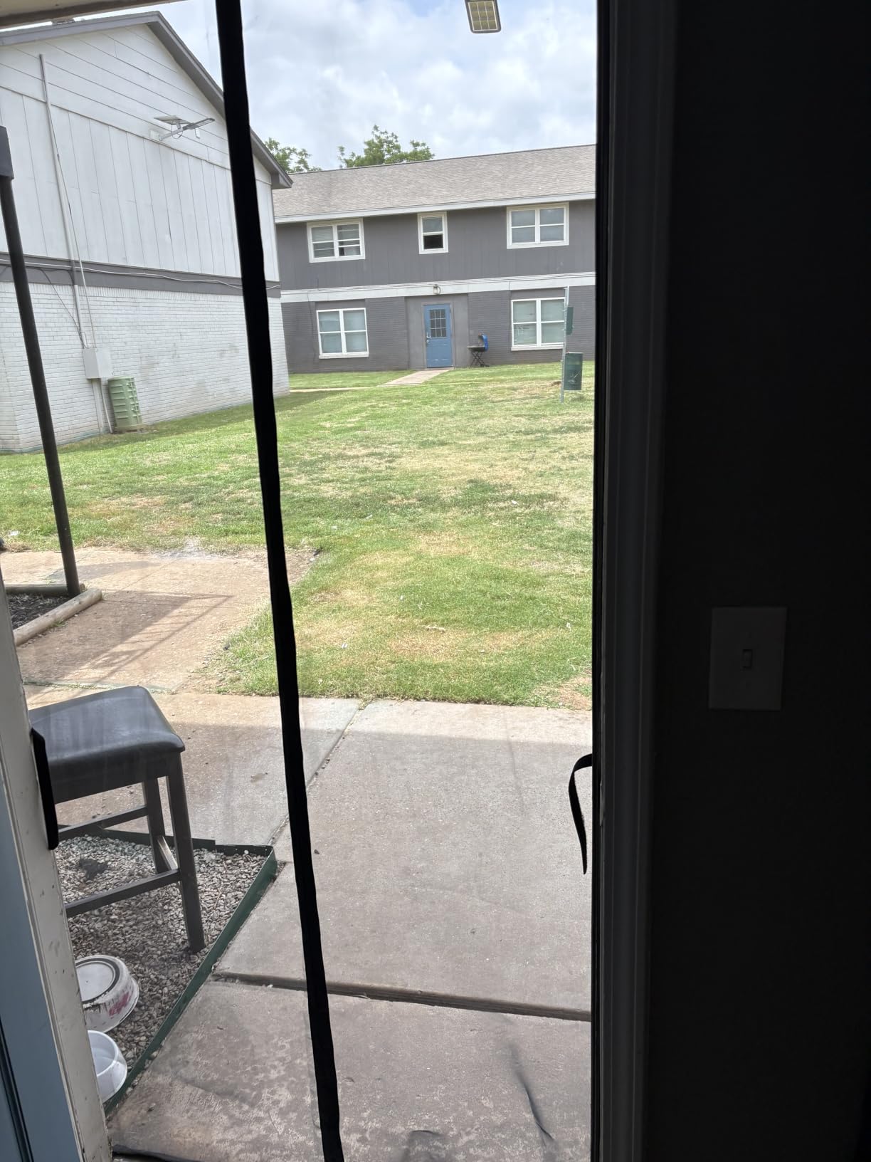 Flux Phenom Magnetic Screen Door - Bugs Out, Breeze in - 9min Install Auto-Sealing Heavy Duty Double Stitched Mesh, 52 Magnets, Hands Free Sliding & Patio Doors Net, Pet & Kid Friendly, 38 x 82 Inch customer photo 1