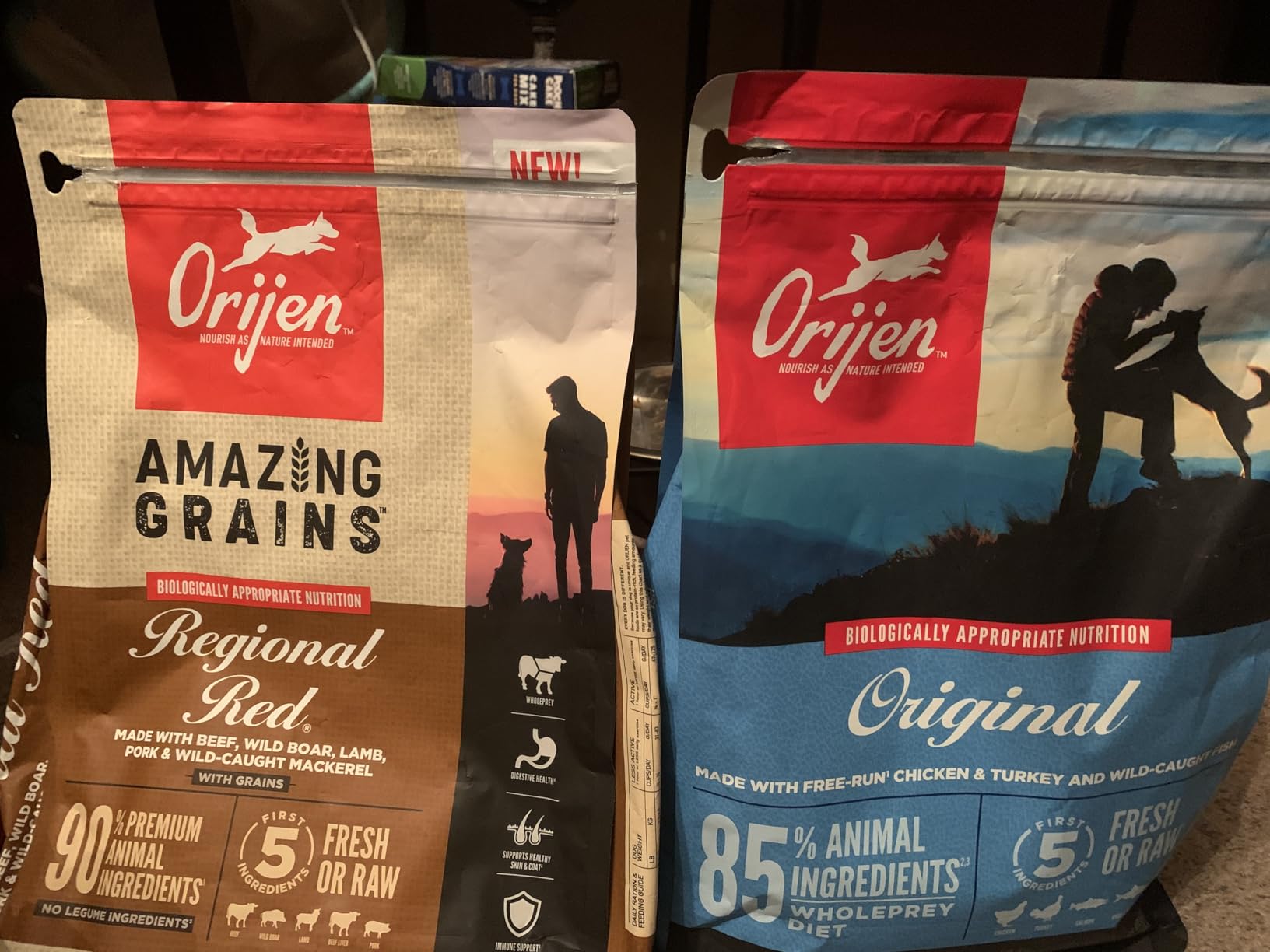 ORIJEN Grain Free High Protein Dry Dog Food Original Recipe 4.5lb Bag customer photo 1
