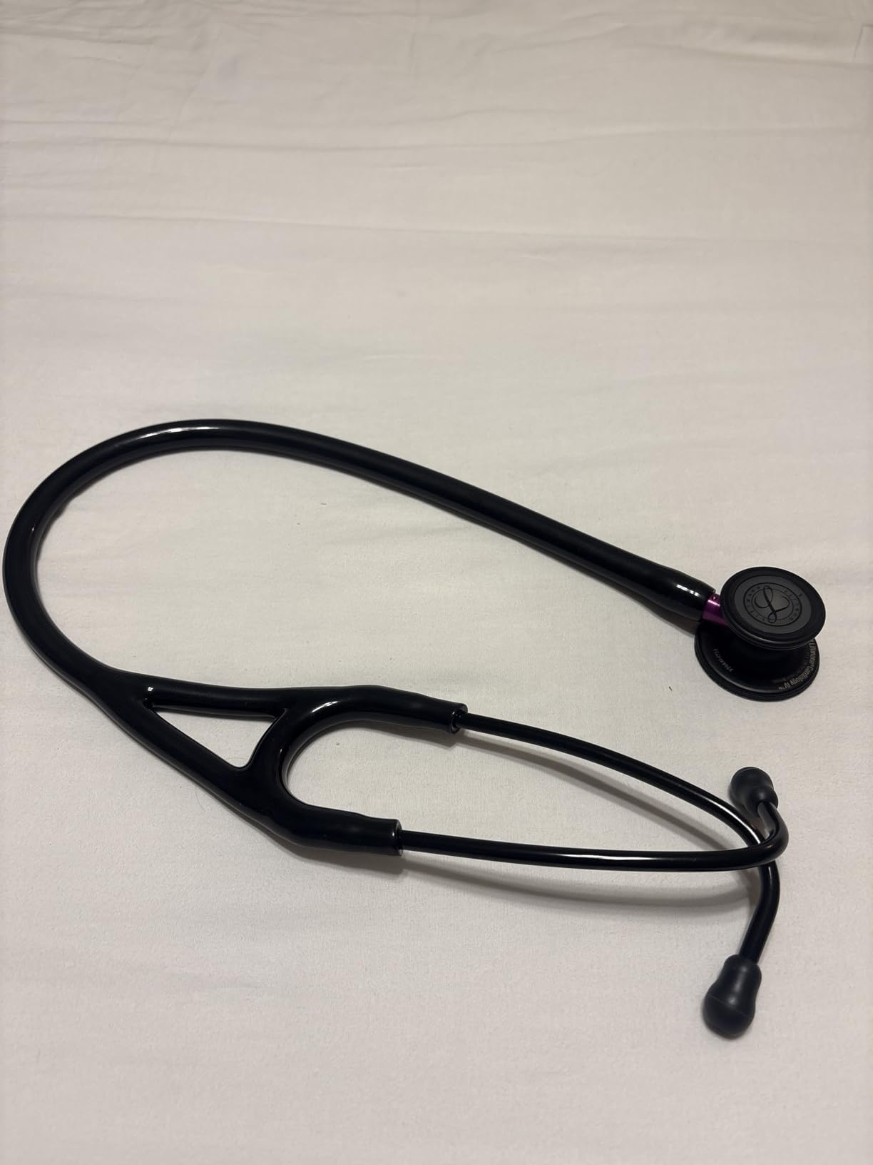3M Littmann Cardiology IV Diagnostic Stethoscope, 6163, More Than 2X as Loud, Weighs Less, Stainless Steel Black-Finish Chestpiece, 27