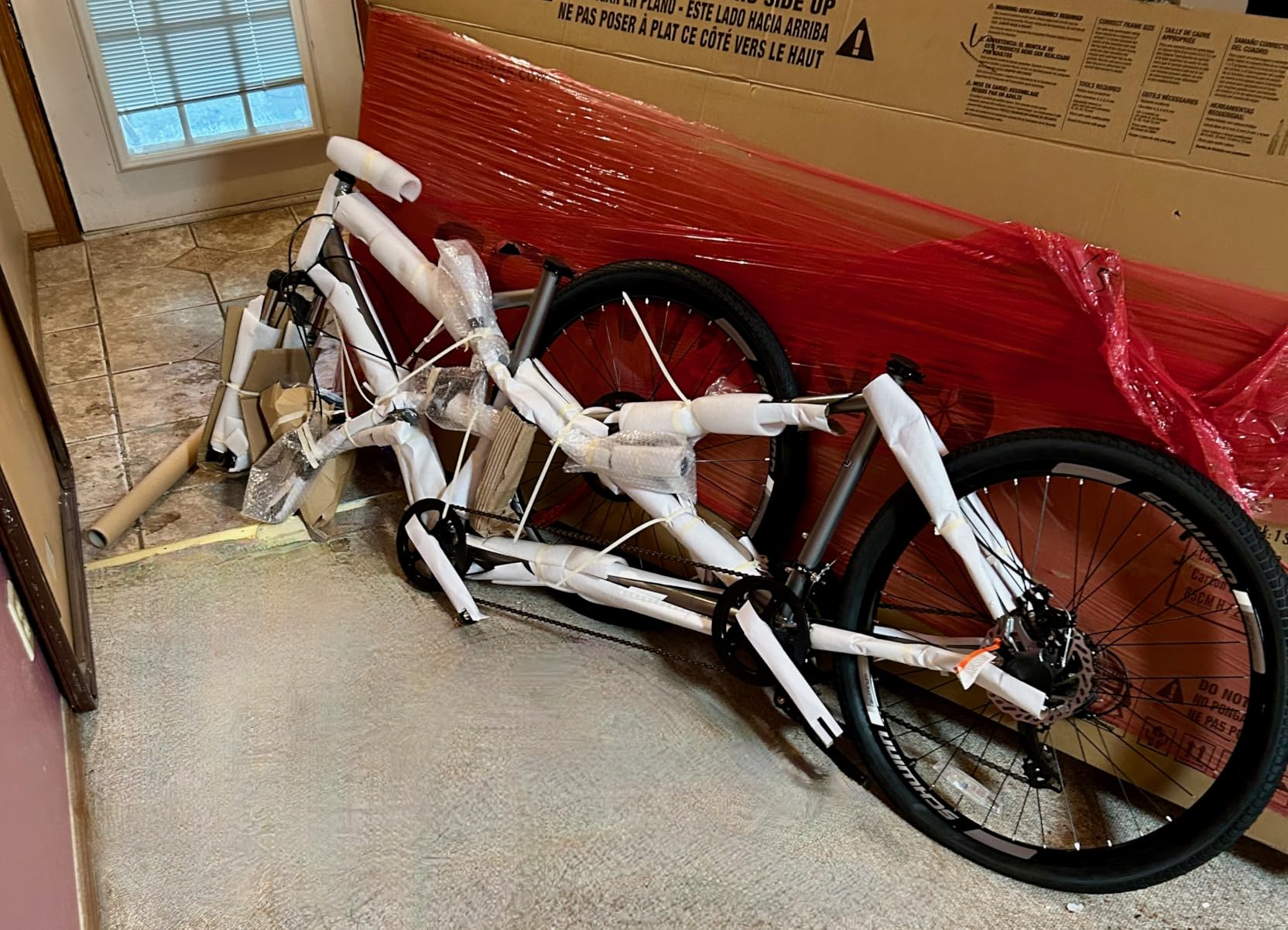 Schwinn Twinn Tandem Bike, Amazon's Choice customer photo 2