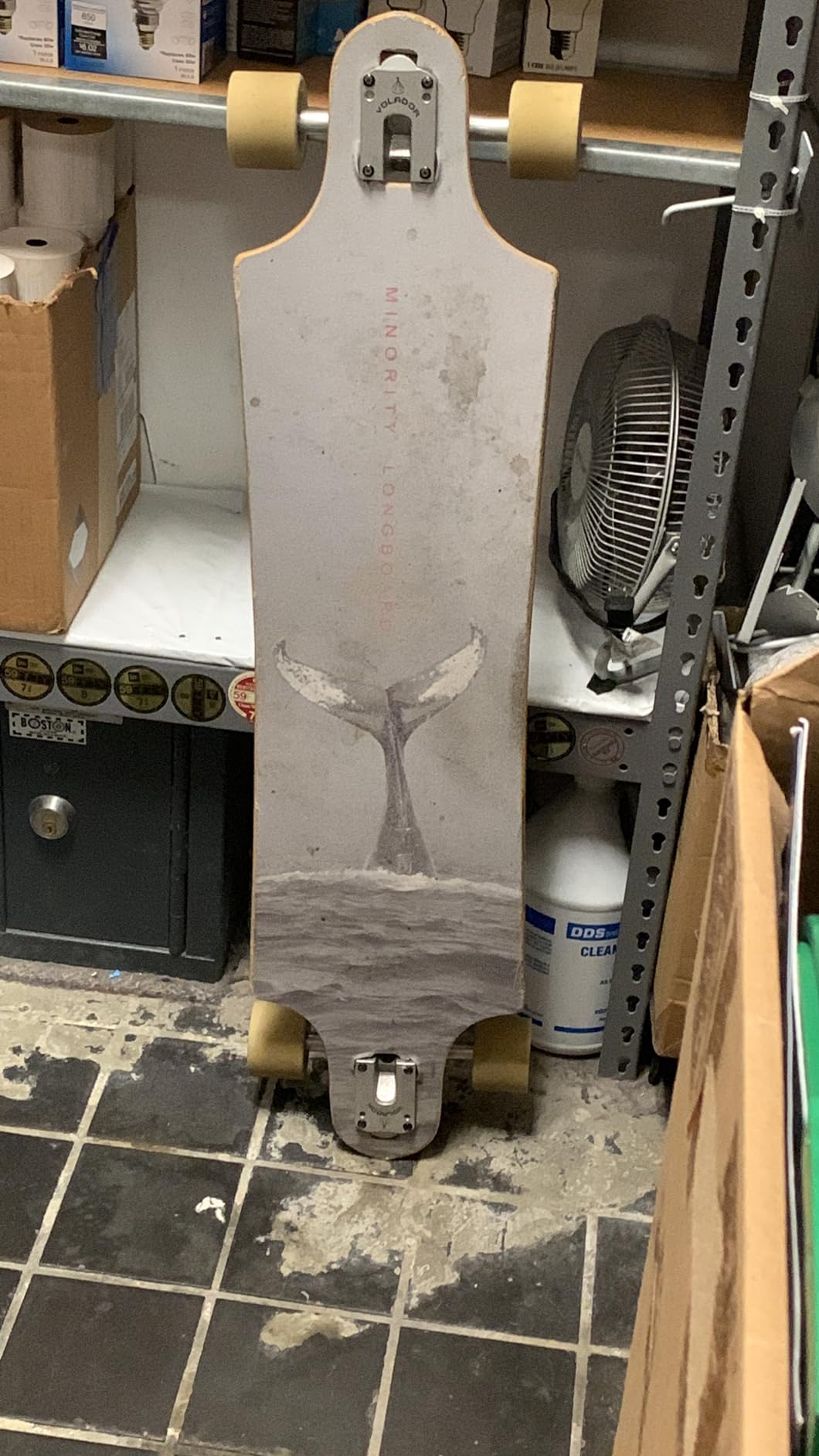 MINORITY Downhill Maple Longboard Skateboard | 40-inch Drop Trough Deck | Made for Cruising Ride customer photo 1