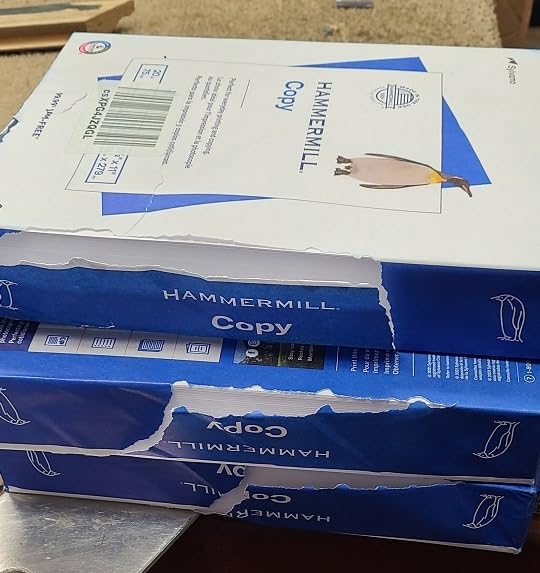 Hammermill Printer Paper, 20 lb Copy Paper, 8.5 x 11-3 Ream (1,500 Sheets) - 92 Bright, Made in the USA customer photo 2