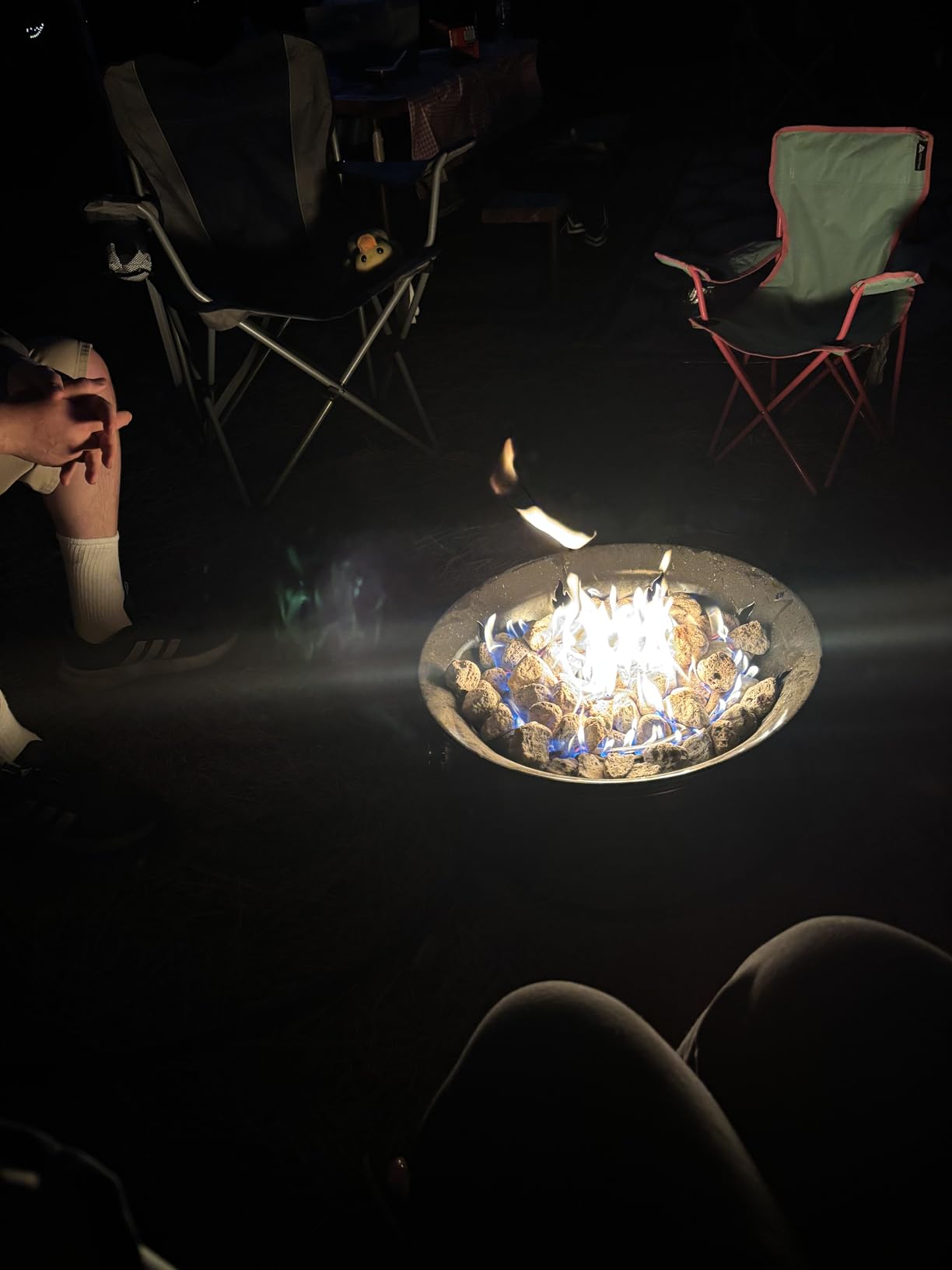 Outland Living Portable Propane Fire Pit, 21-inch, 58,000 BTU with Fire Pit Cover & Carry Kit, Smokeless Gas Firebowl | Perfect for Camping, Patio, Backyard, Tailgating, Deck, RV| Black 863 Cypress customer photo 1