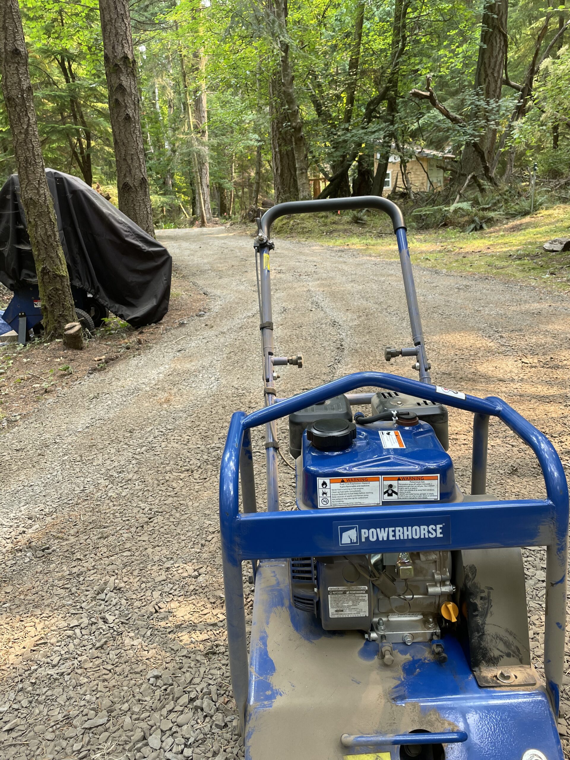 Powerhorse Single-Direction Plate Compactor -with 7 HP Engine customer photo 1