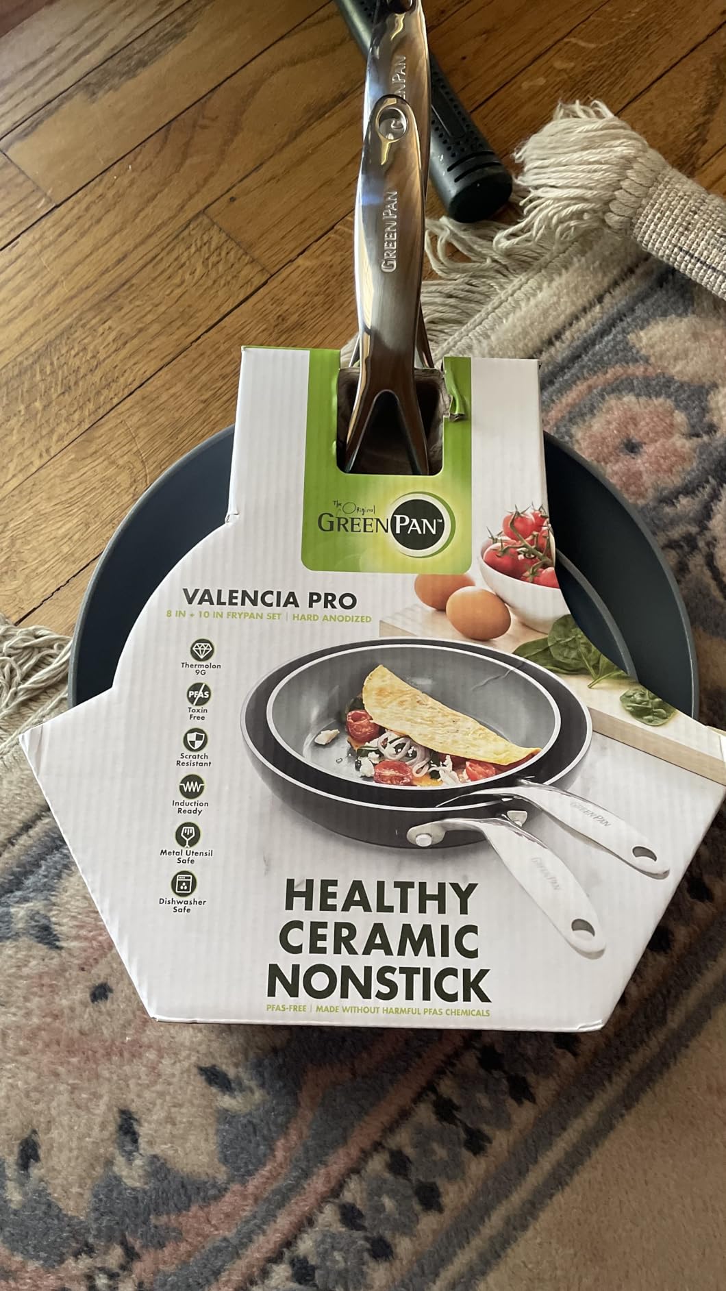 GreenPan Valencia Pro Hard Anodized Healthy Ceramic Nonstick 10