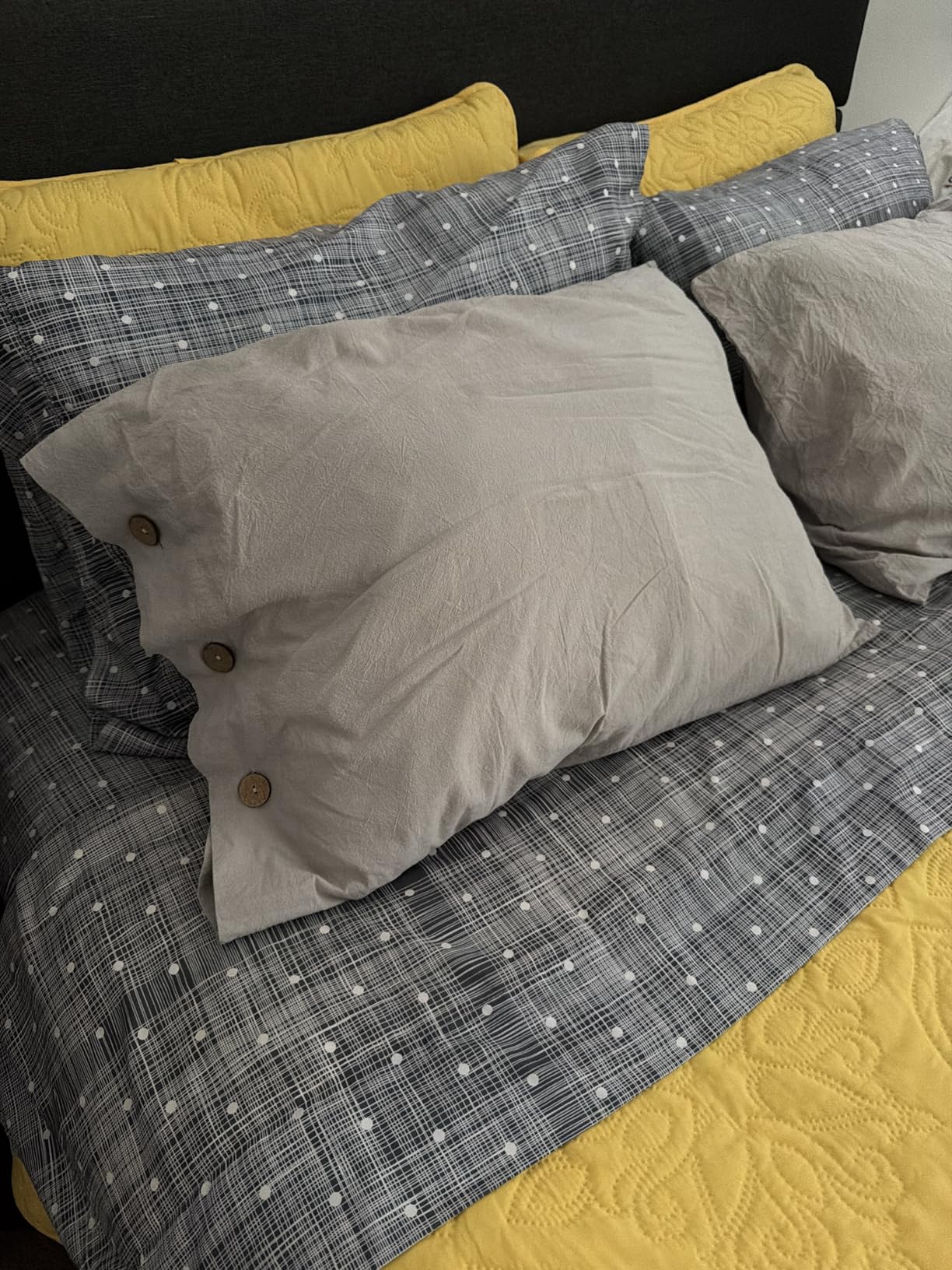 Linen Market 4 Piece Queen Sheet Set - Breathable, Double-Brushed Patterned Cooling Sheets - Ultra Soft & Wrinkle-Free 16
