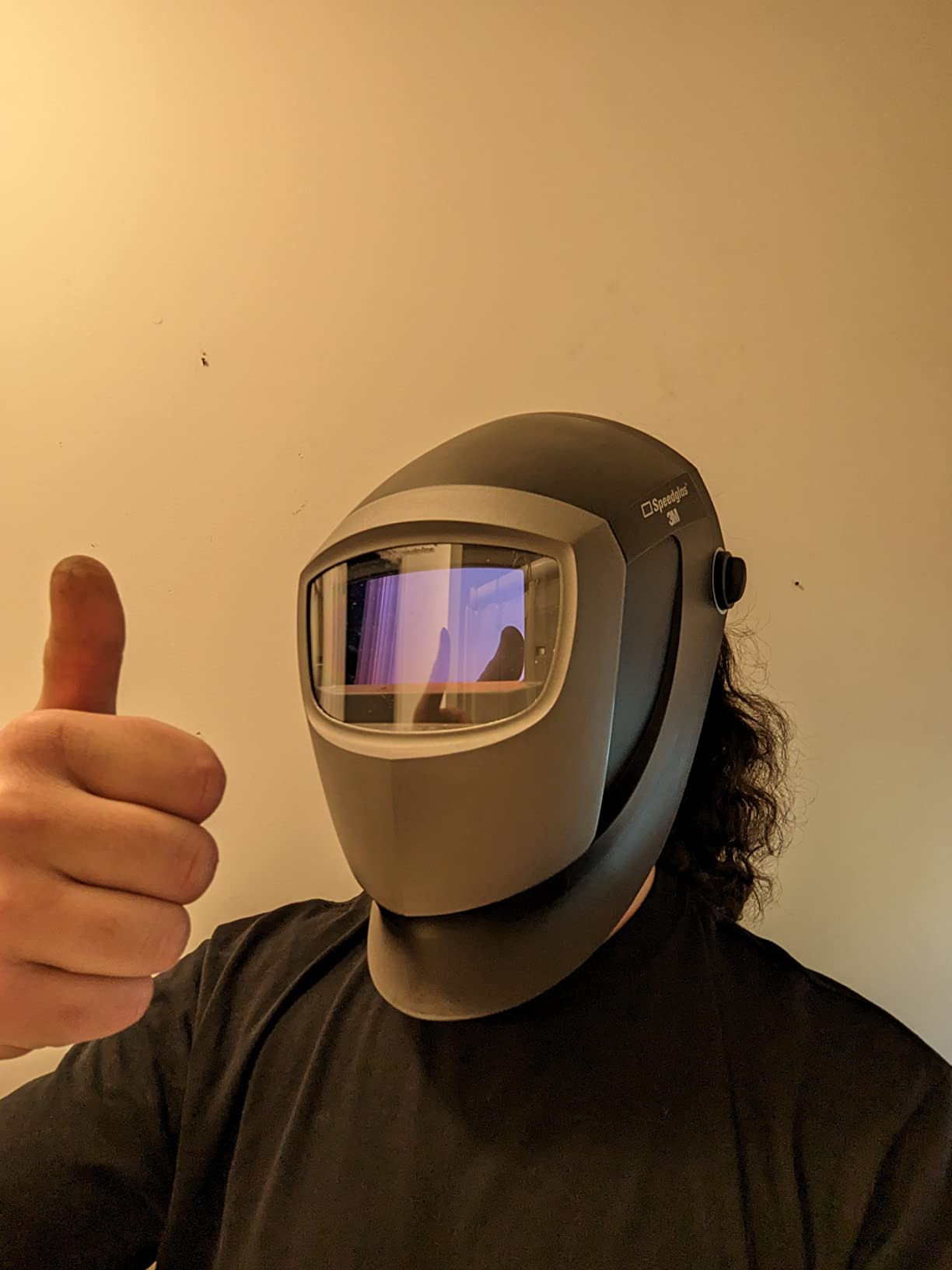 3M Speedglas Welding Helmet 9002NC with Natural Color Technology Auto Darkening Filter for MMAW TIG MIG Welding customer photo 1