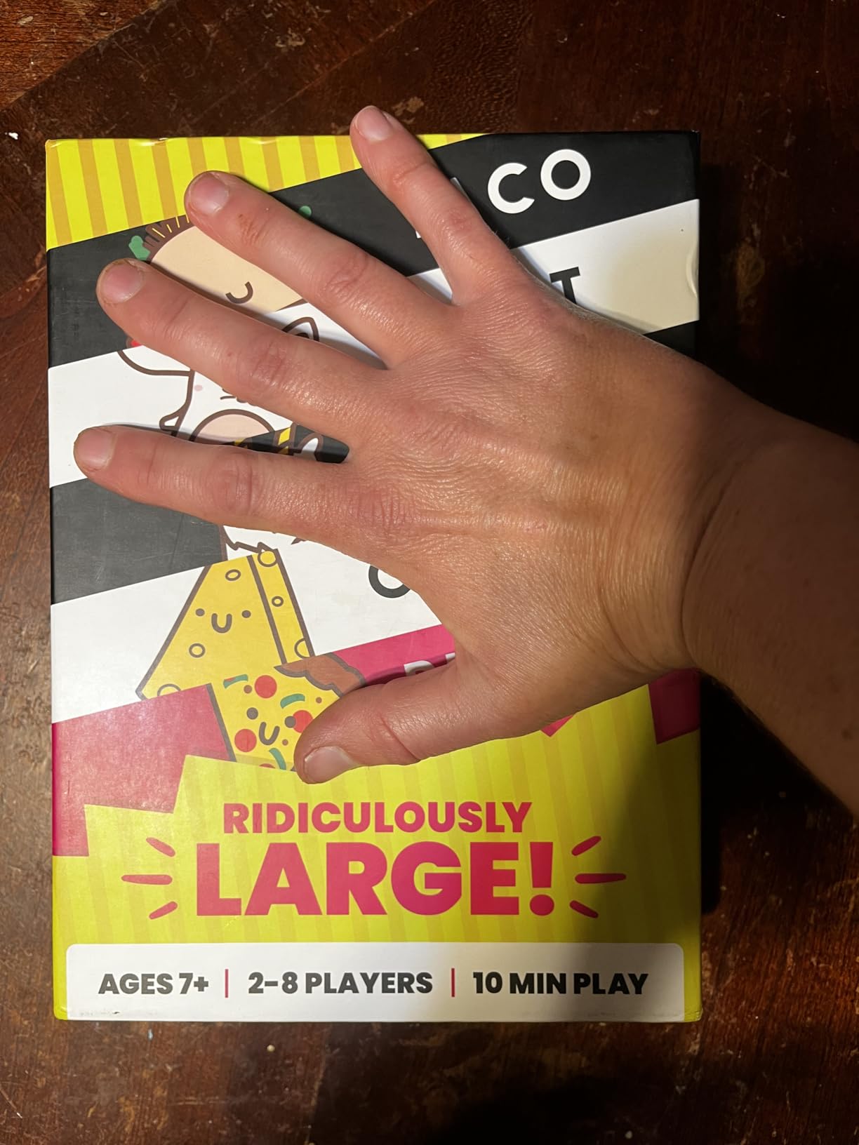 Taco Cat Goat Cheese Pizza Wildly Entertaining Card Game for Family and Group Game Night | Easy to Learn and Play with 10-15 Minute Rounds | Fun for Kids, Teens, Adults, and Families | 2-8 Players customer photo 1