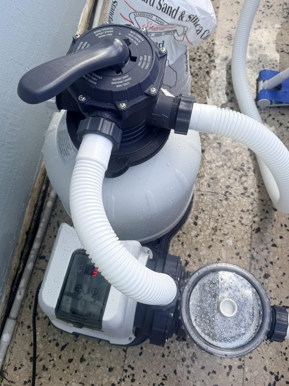INTEX 2,800 GPH Krystal Clear Sand Filter Pump for Above Ground Pools, Swimming Pool Pump with Automatic Timer customer photo 2