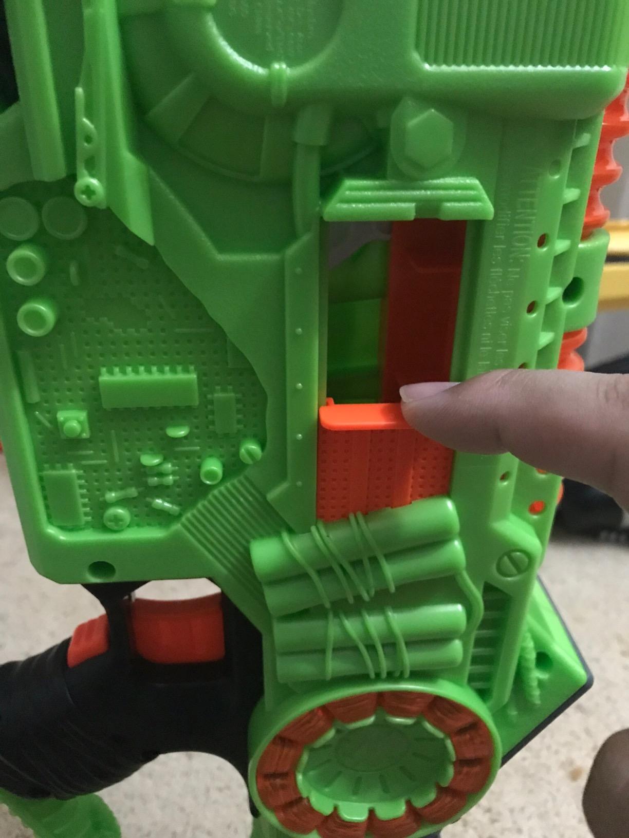 Nerf Revoltinator Zombie Strike Toy Blaster with Motorized Lights, Sounds & 18 Official Darts customer photo 1