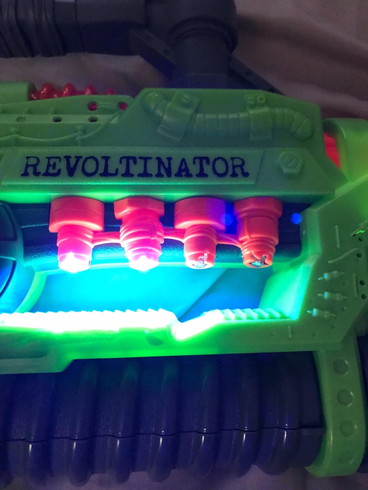 Nerf Revoltinator Zombie Strike Toy Blaster with Motorized Lights, Sounds & 18 Official Darts customer photo 2