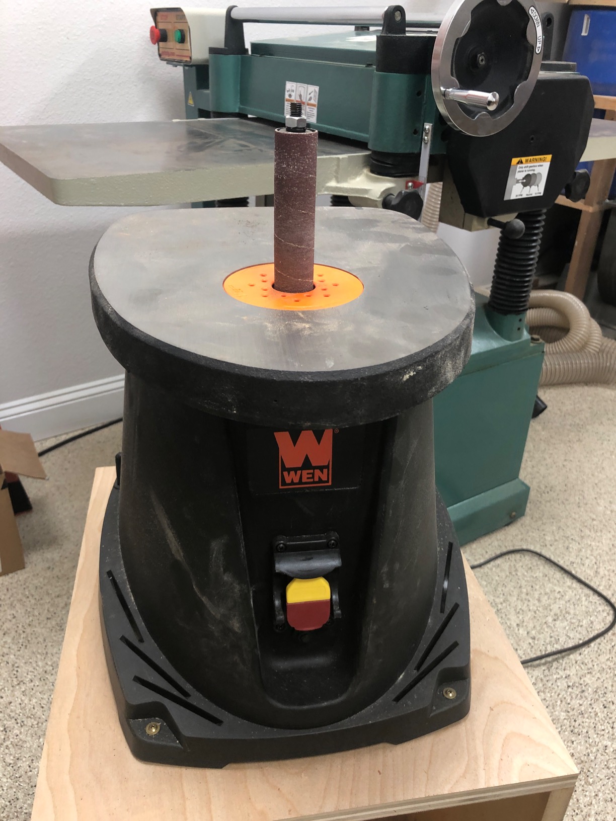 WEN 6510T 3.5 Amp Oscillating Spindle Sander, Black customer photo 2