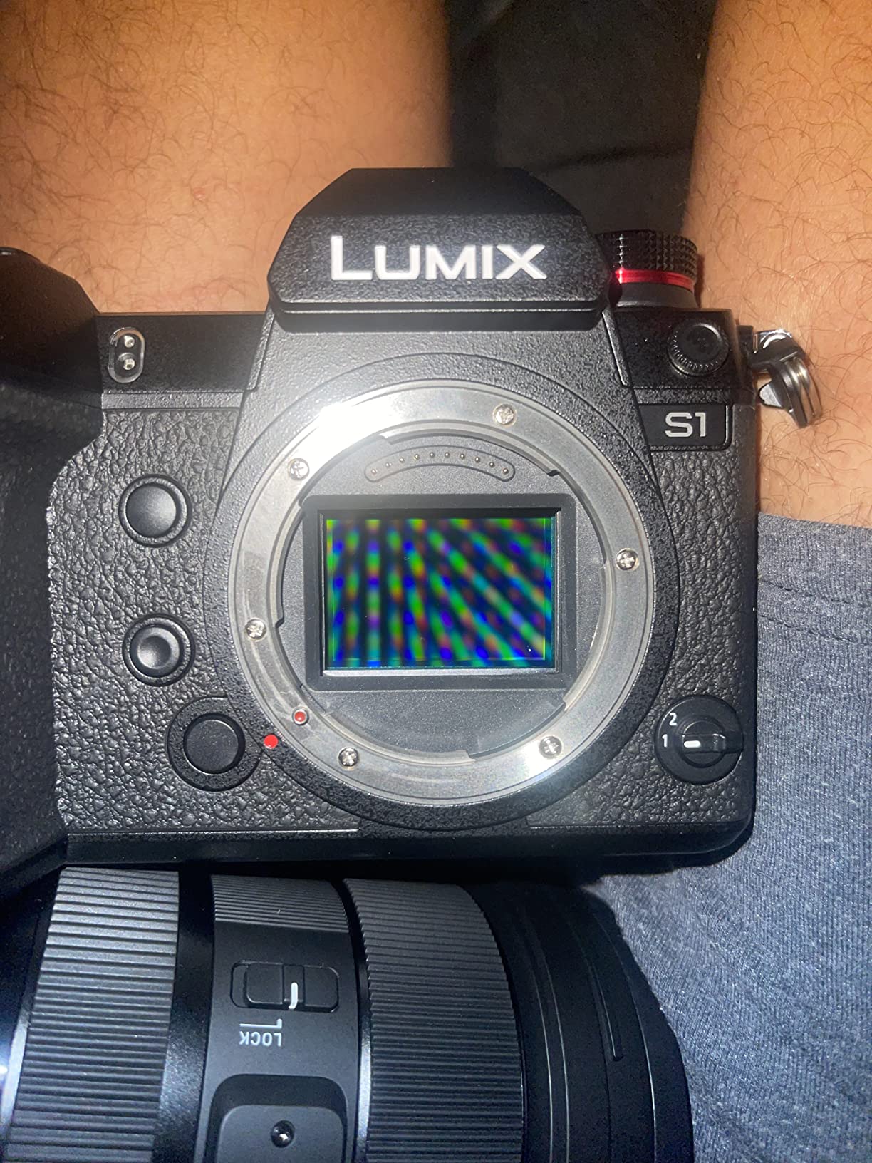 Panasonic LUMIX S1 Full Frame Mirrorless Camera with 24.2MP MOS High Resolution Sensor, L-Mount Lens Compatible, 4K HDR Video and 3.2