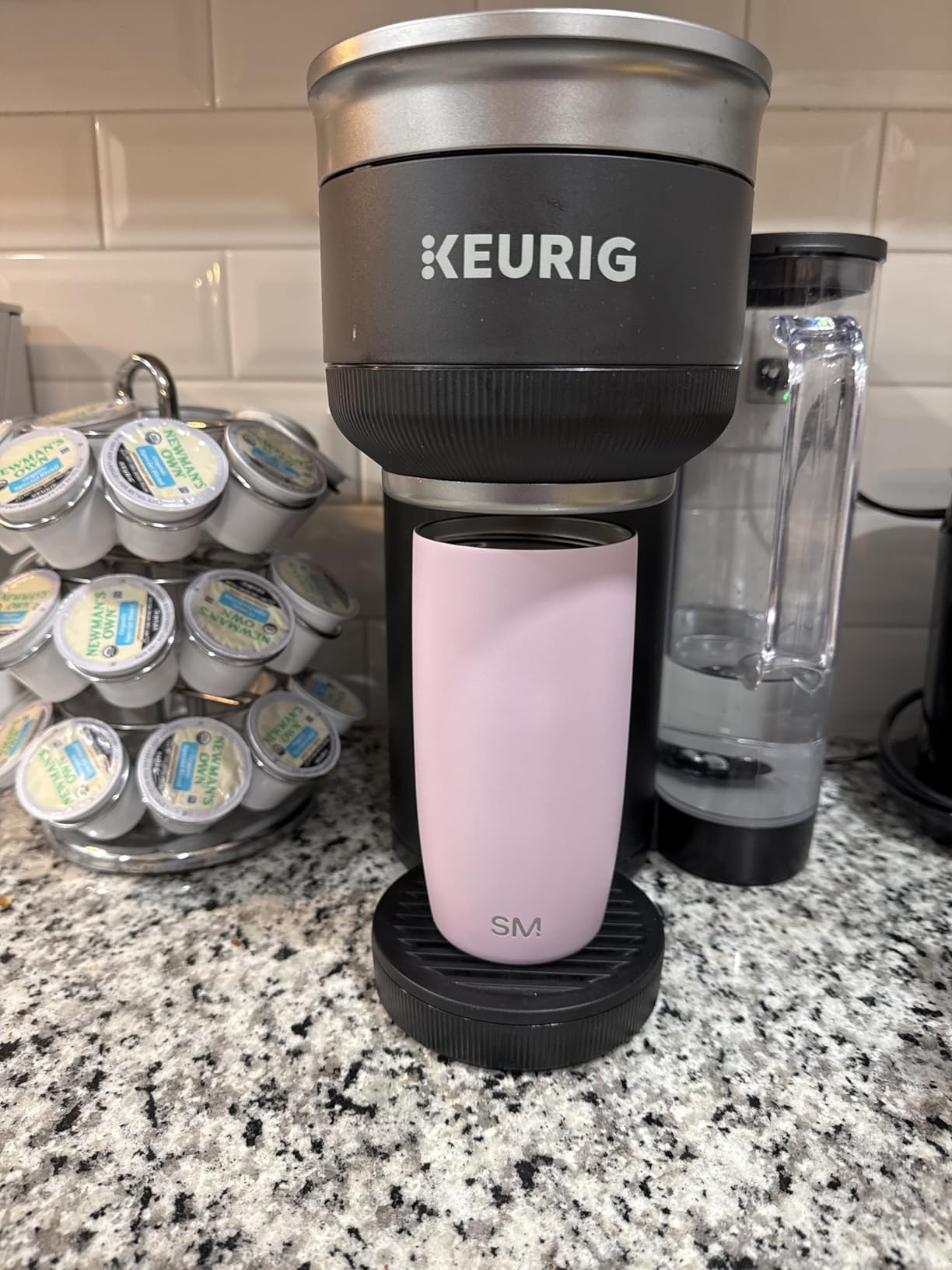 Simple Modern Voyager Tumbler with Flip Lid | Travel Coffee Mug | Insulated Stainless Steel Cold Brew Iced or Hot Coffee Cup | Gifts for Women Men Her Him | 16oz, Midnight Black customer photo 1