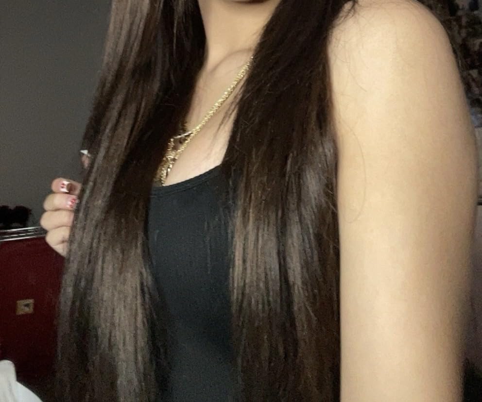 SUYYA Tape in Hair Extensions Jet Black 100% Remy Human 20 inches 20pcs 50g/pack Straight Seamless Skin Weft Hair customer photo 1