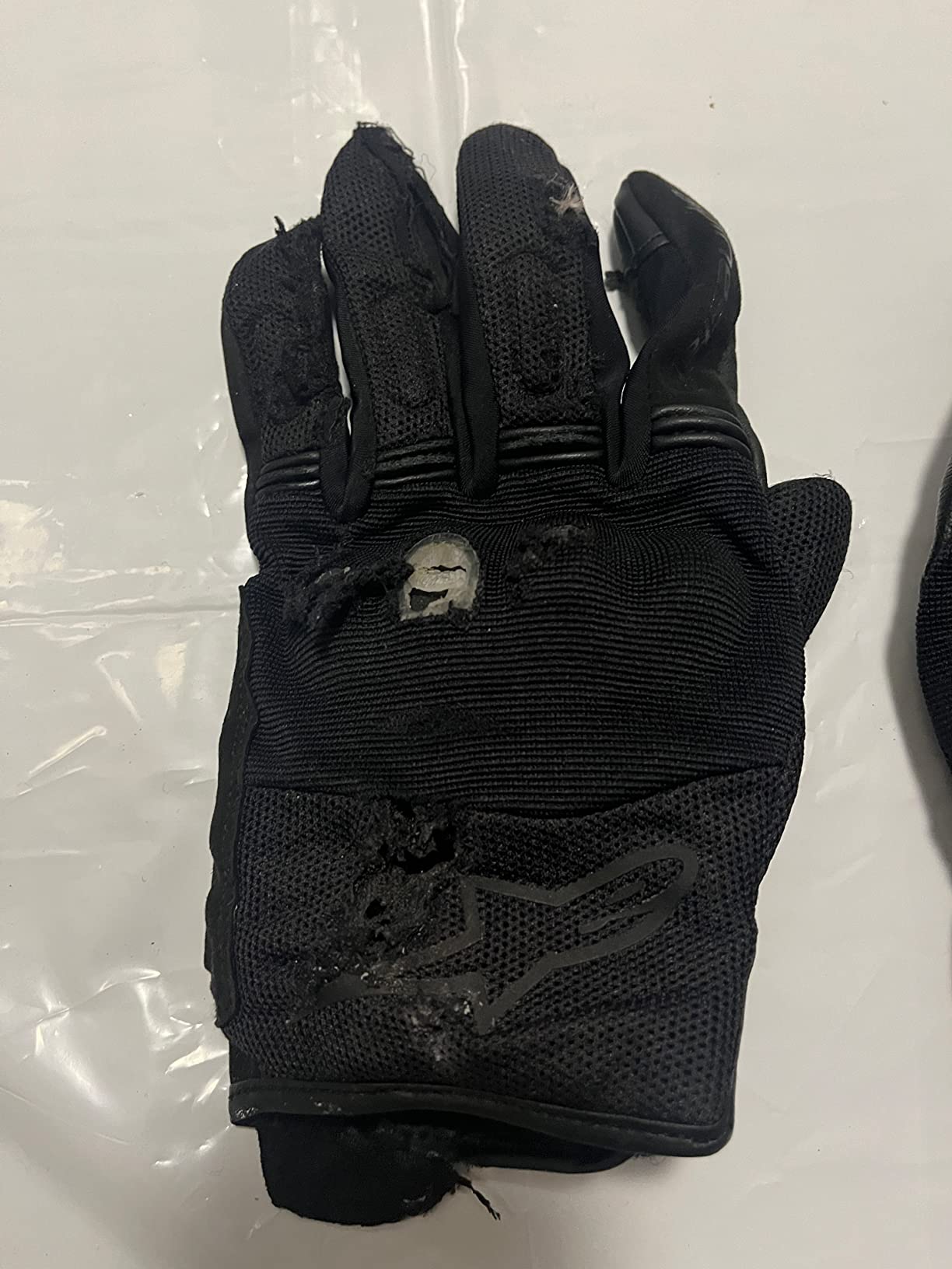Alpinestars Men's Copper Motorcyle Riding Glove, Black, L customer photo 2
