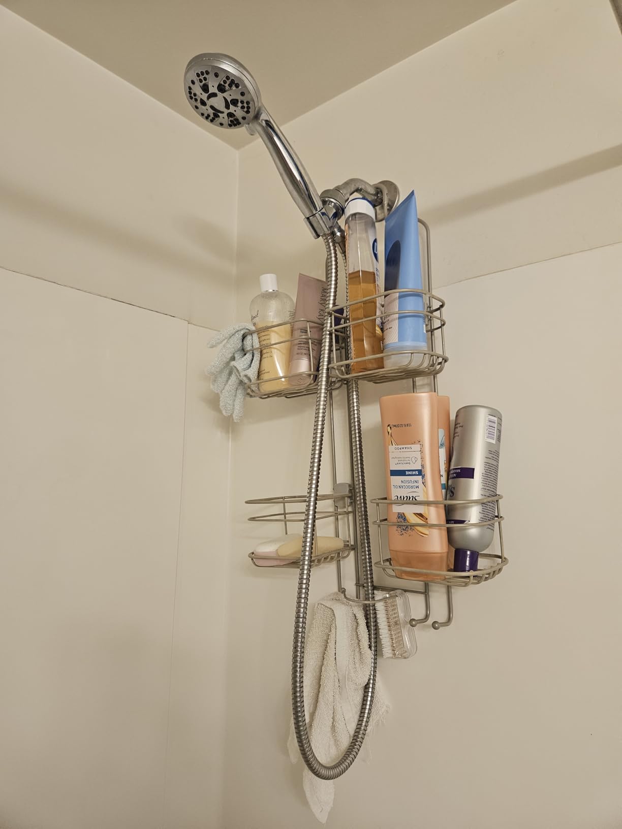 AquaDance High Pressure 6-Setting Oil Rubbed Bronze Handheld Shower Head with Stainless Steel Hose. Officially Independently Tested to Meet Strict US Quality & Performance Standards! customer photo 2