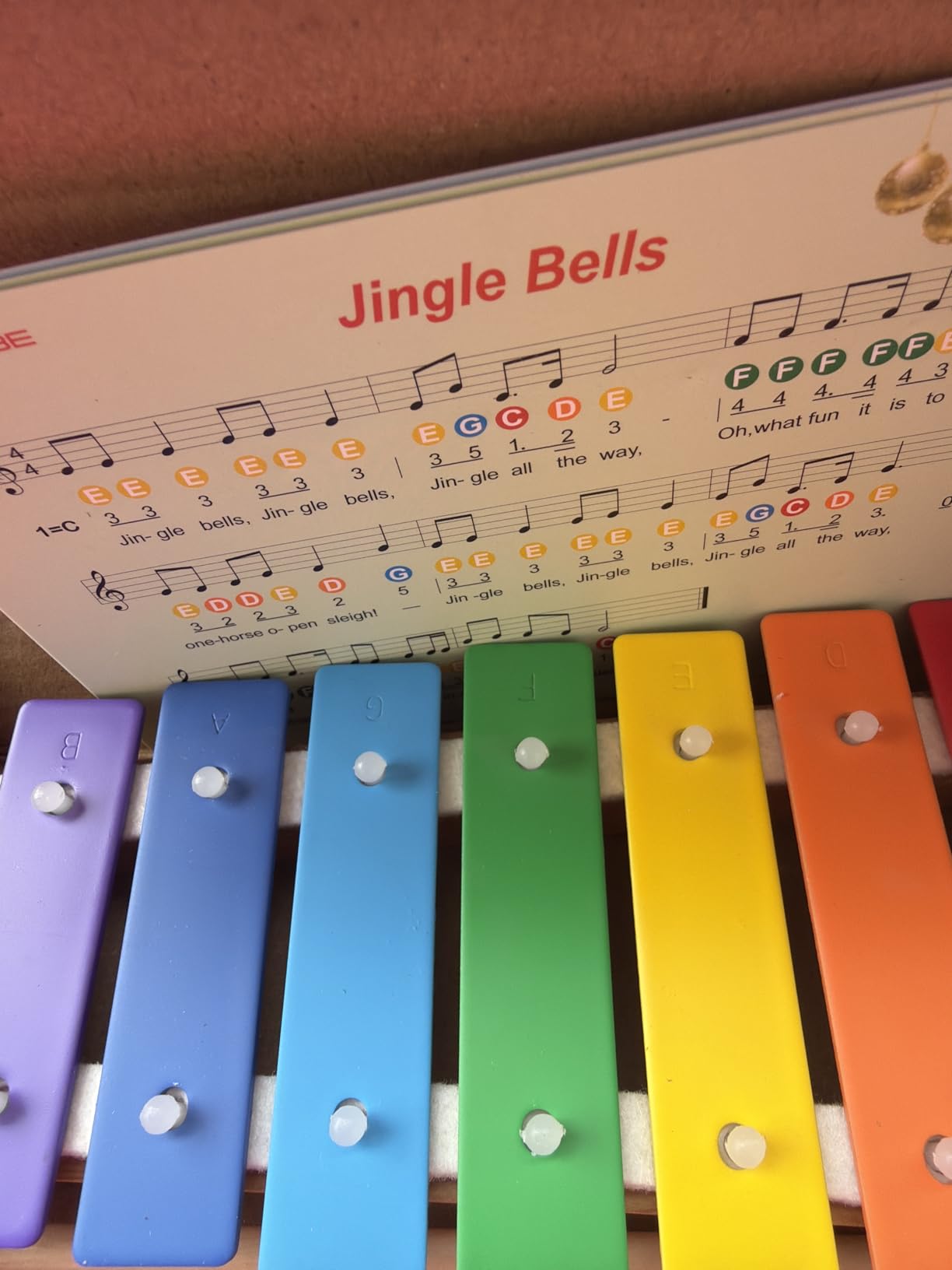 Xylophone for Kids Wood Xylophone with Mallets Orff Music Instrument for Educational & Preschool Learning Baby Percussion Kit customer photo 1